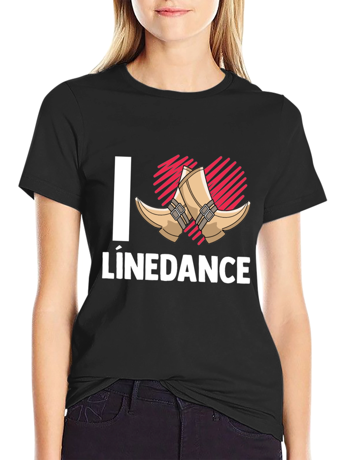 I Love Line Dance T-Shirt | Country Dancing Tee