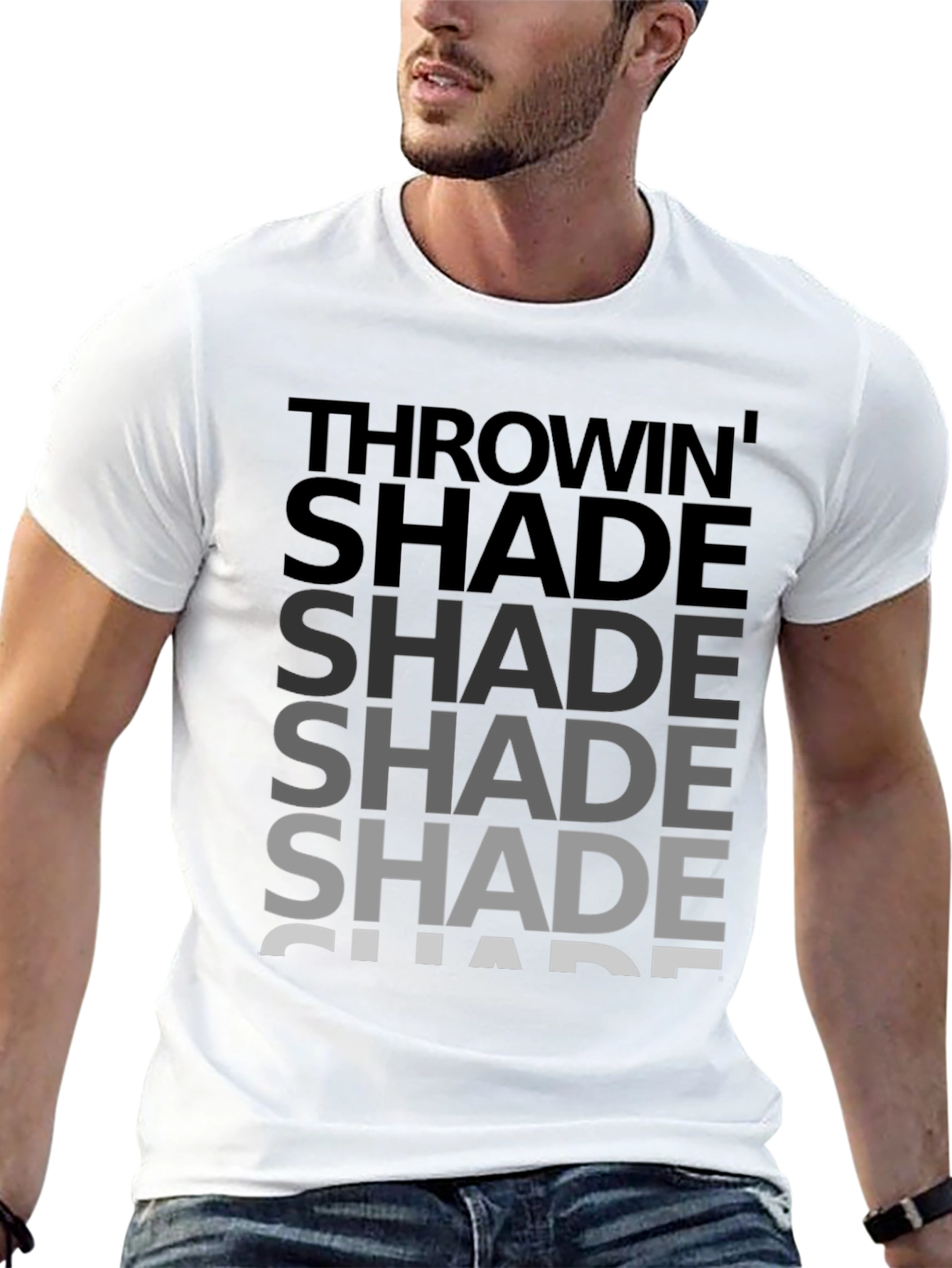 Throwin Shade Graphic Tee - Black