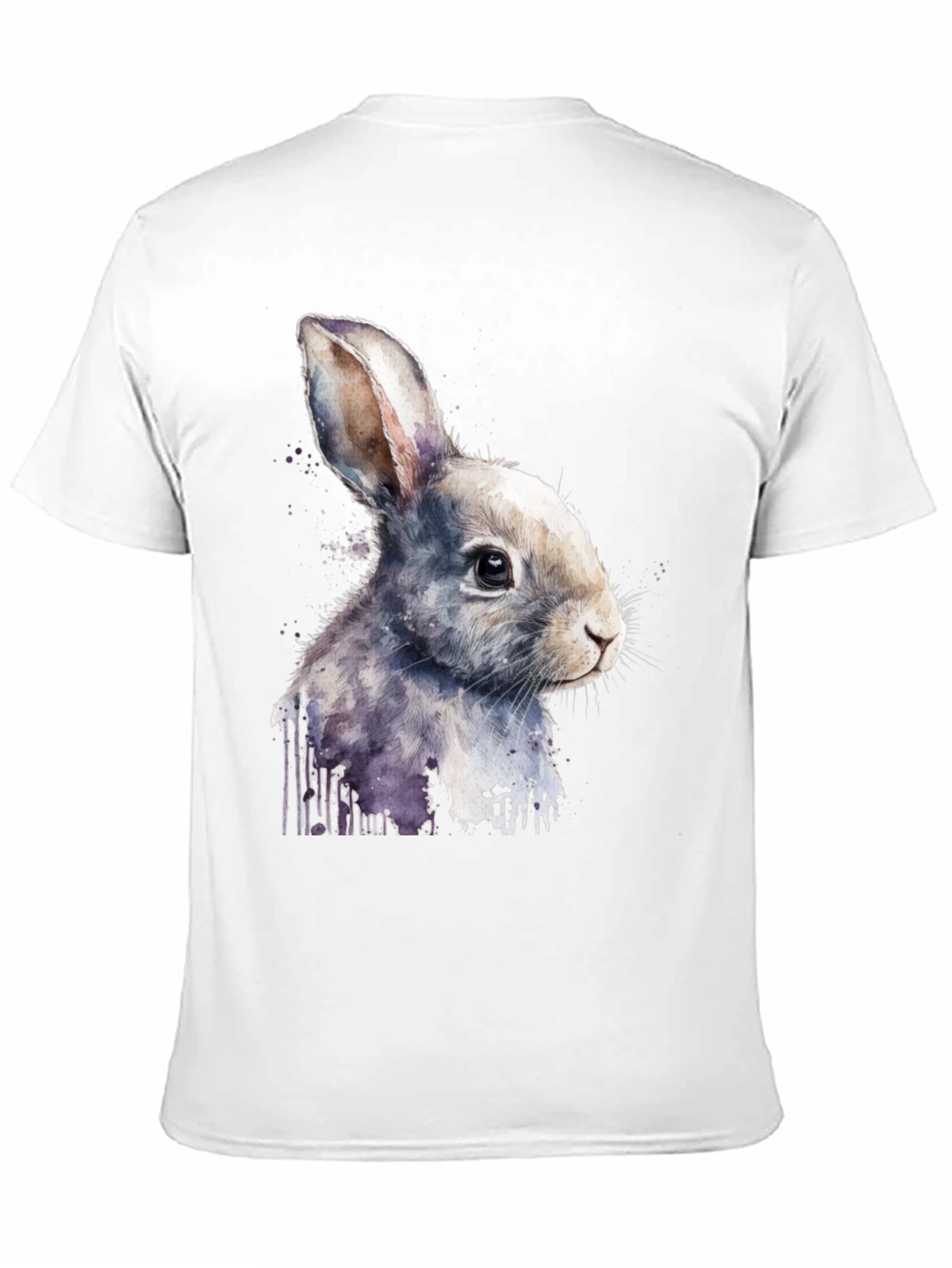 Rabbit Watercolor Graphic Tee