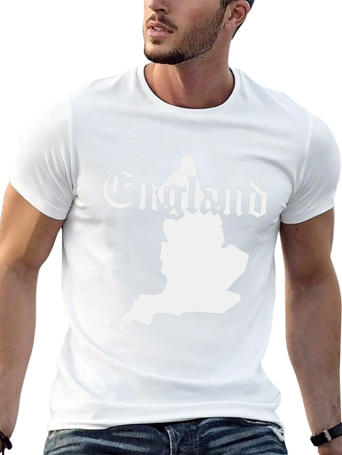 England Map T-Shirt - Black Country Pride Tee