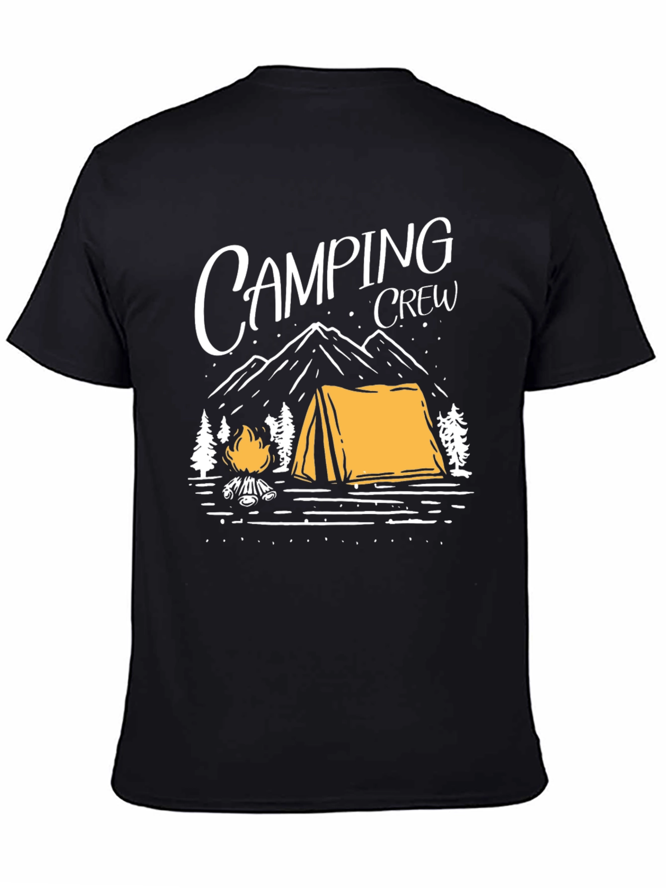 Camping Crew Graphic Tee - Outdoor Adventure Shirt
