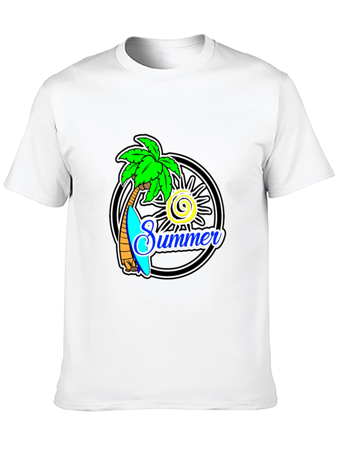Summer Beach Vibes Graphic T-Shirt