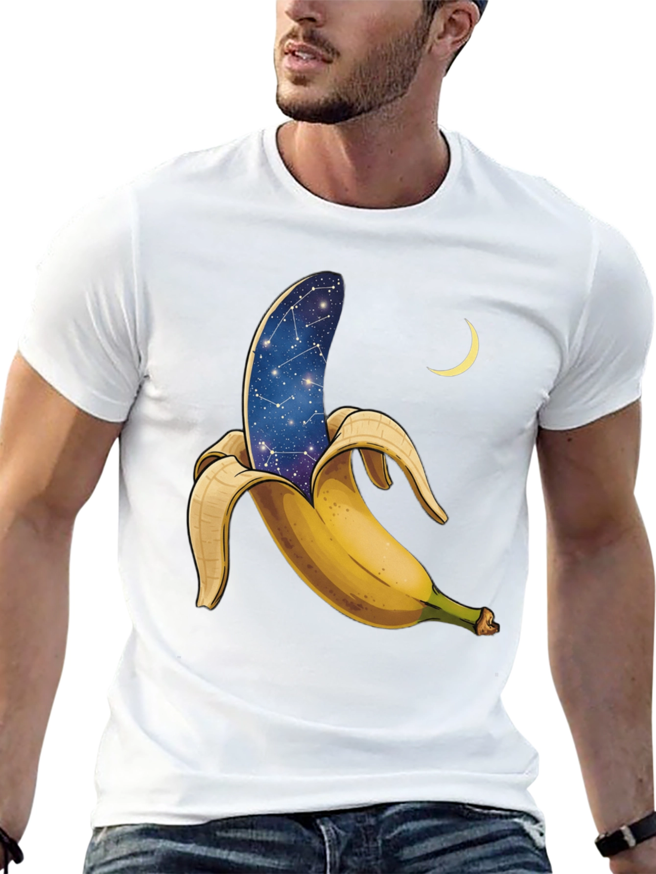 Celestial Banana Graphic Tee