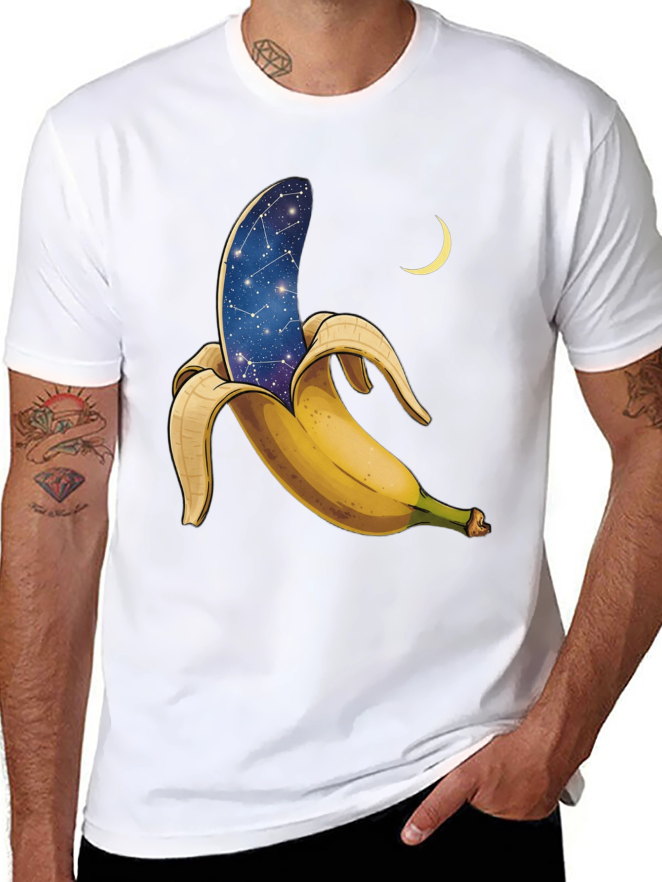 Celestial Banana Graphic Tee