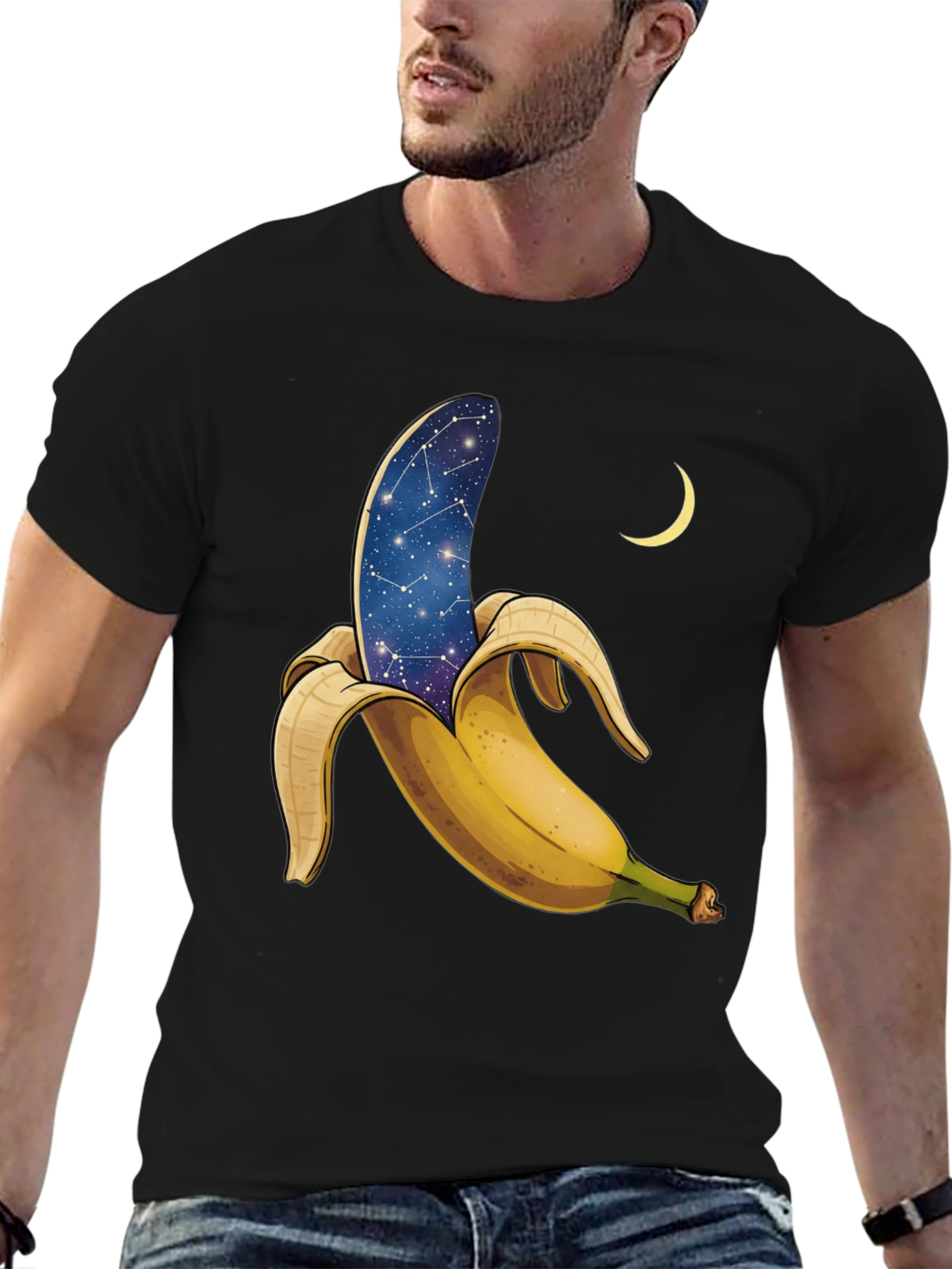 Celestial Banana Graphic Tee