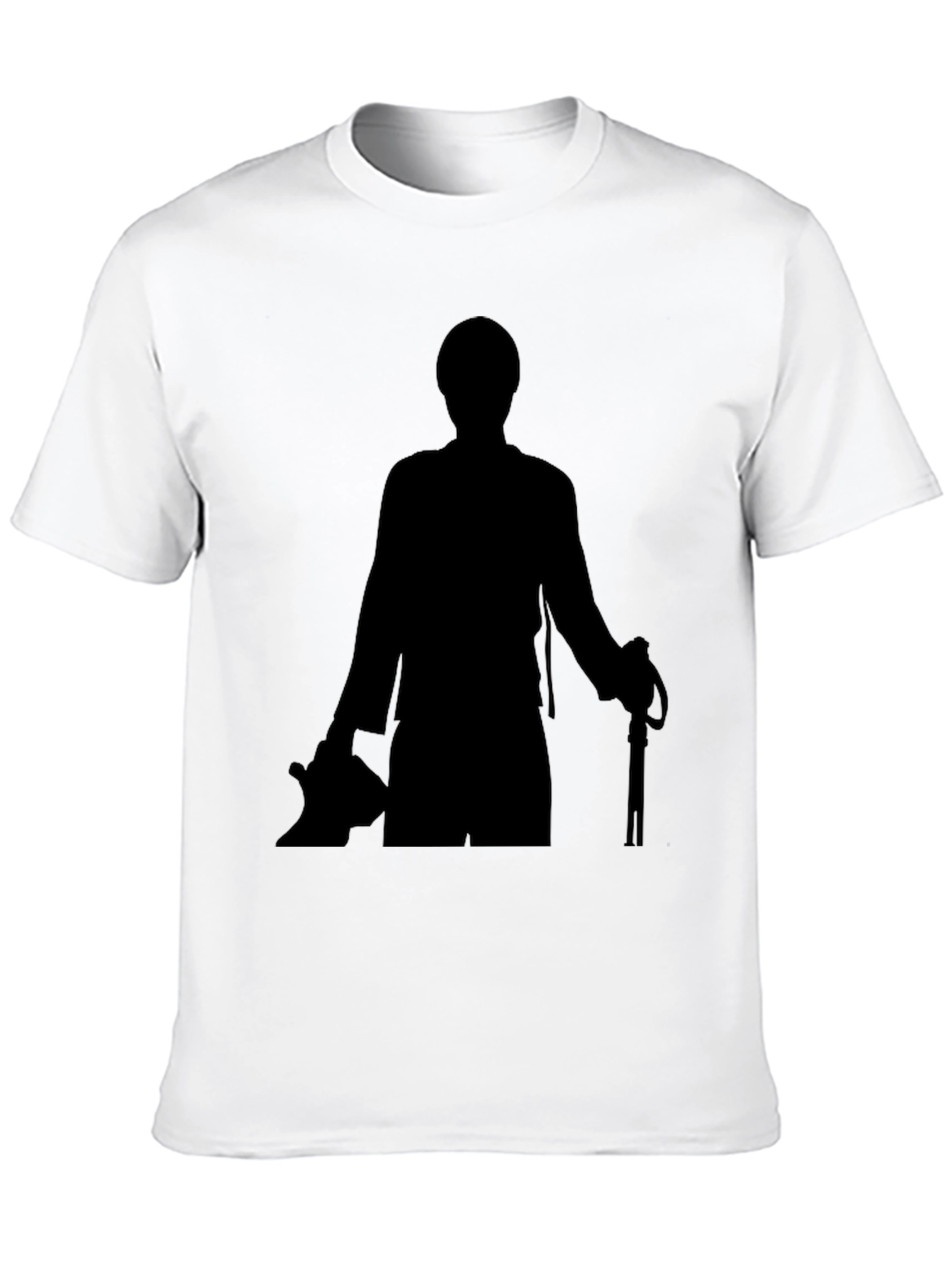 Silhouette Graphic Tee - Mens Black T-Shirt