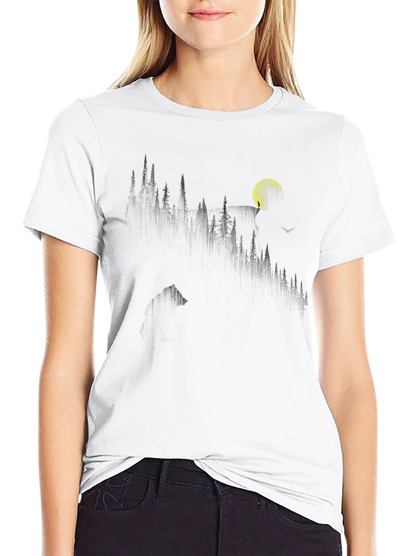 Mountain Moon Graphic Tee