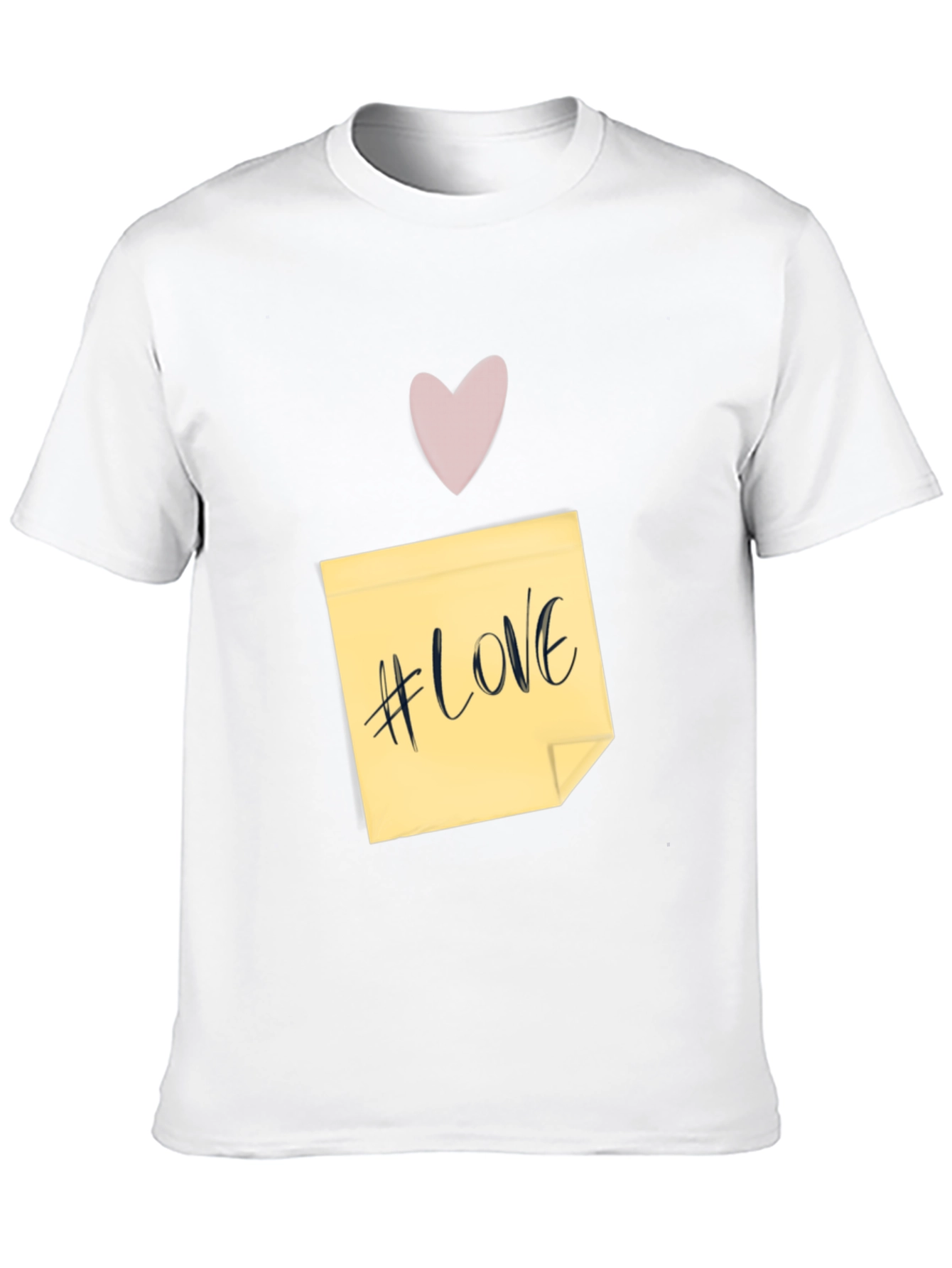 Love Note Graphic Tee - Casual Comfort