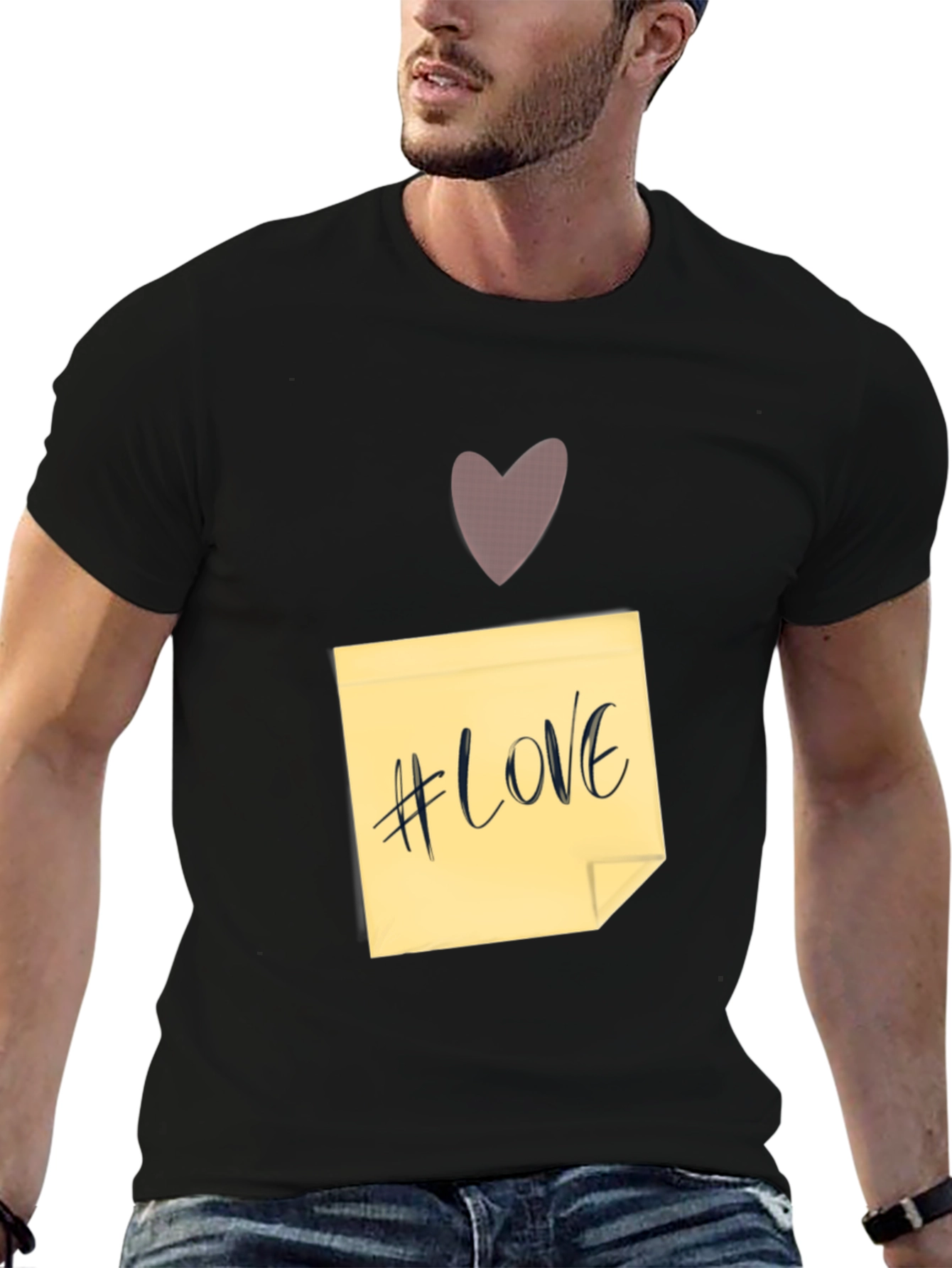 Love Note Graphic Tee - Casual Comfort