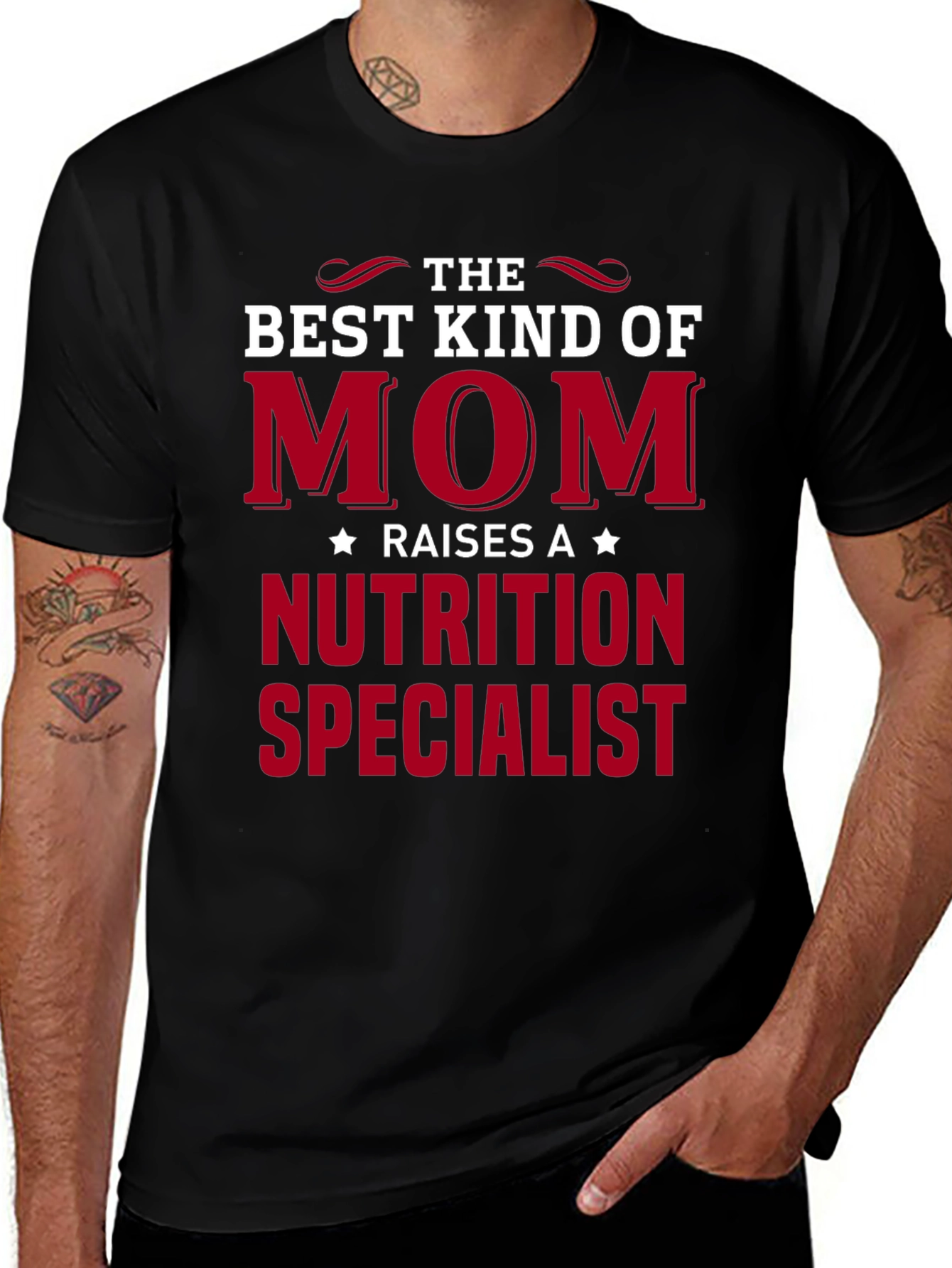 Best Kind of Mom Nutrition Specialist T-Shirt
