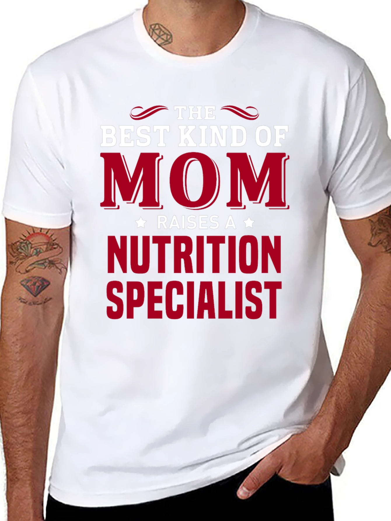 Best Kind of Mom Nutrition Specialist T-Shirt