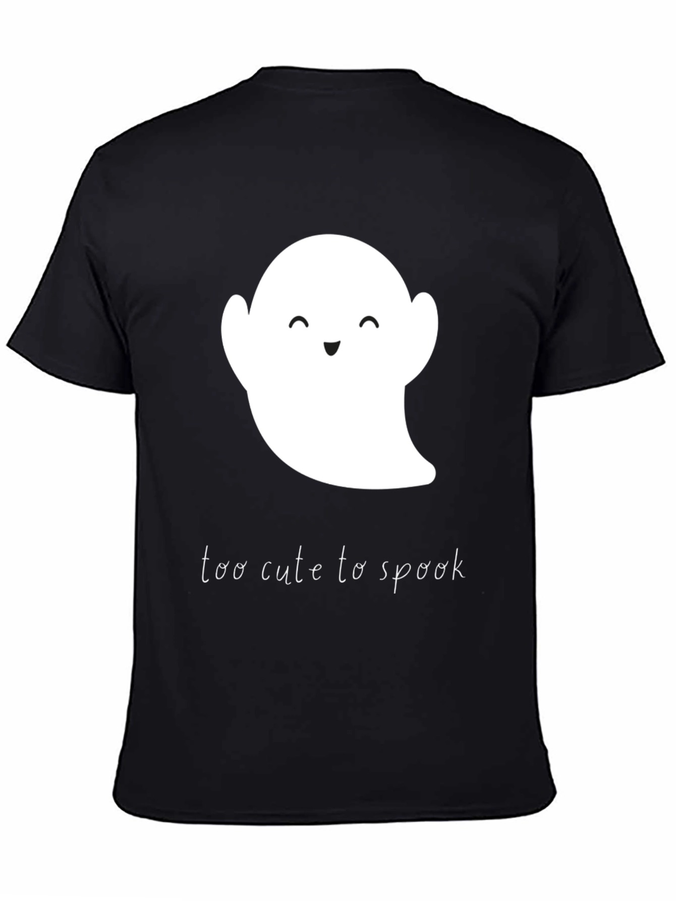 Cute Ghost Halloween Tee: Too Cute to Spook T-Shirt