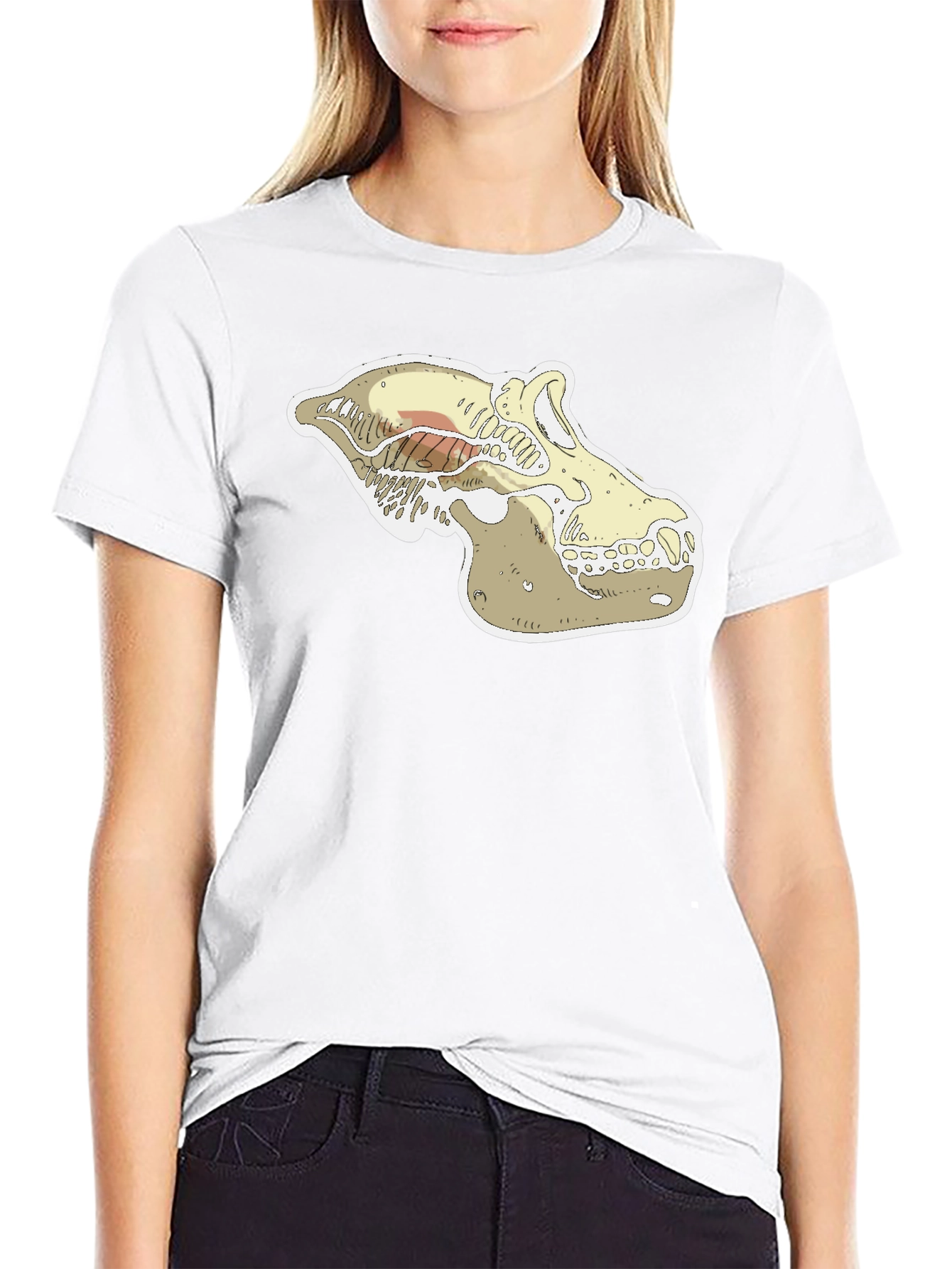 Cool Skull Graphic Black T-Shirt