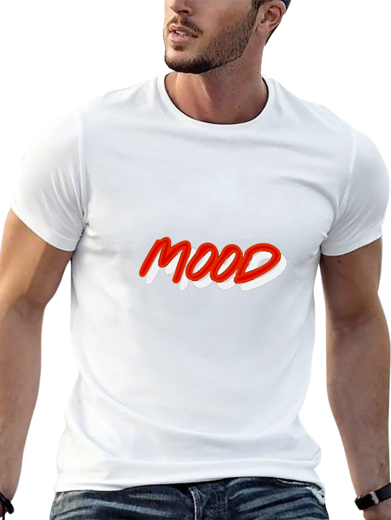 Mood Graphic T-Shirt - Black