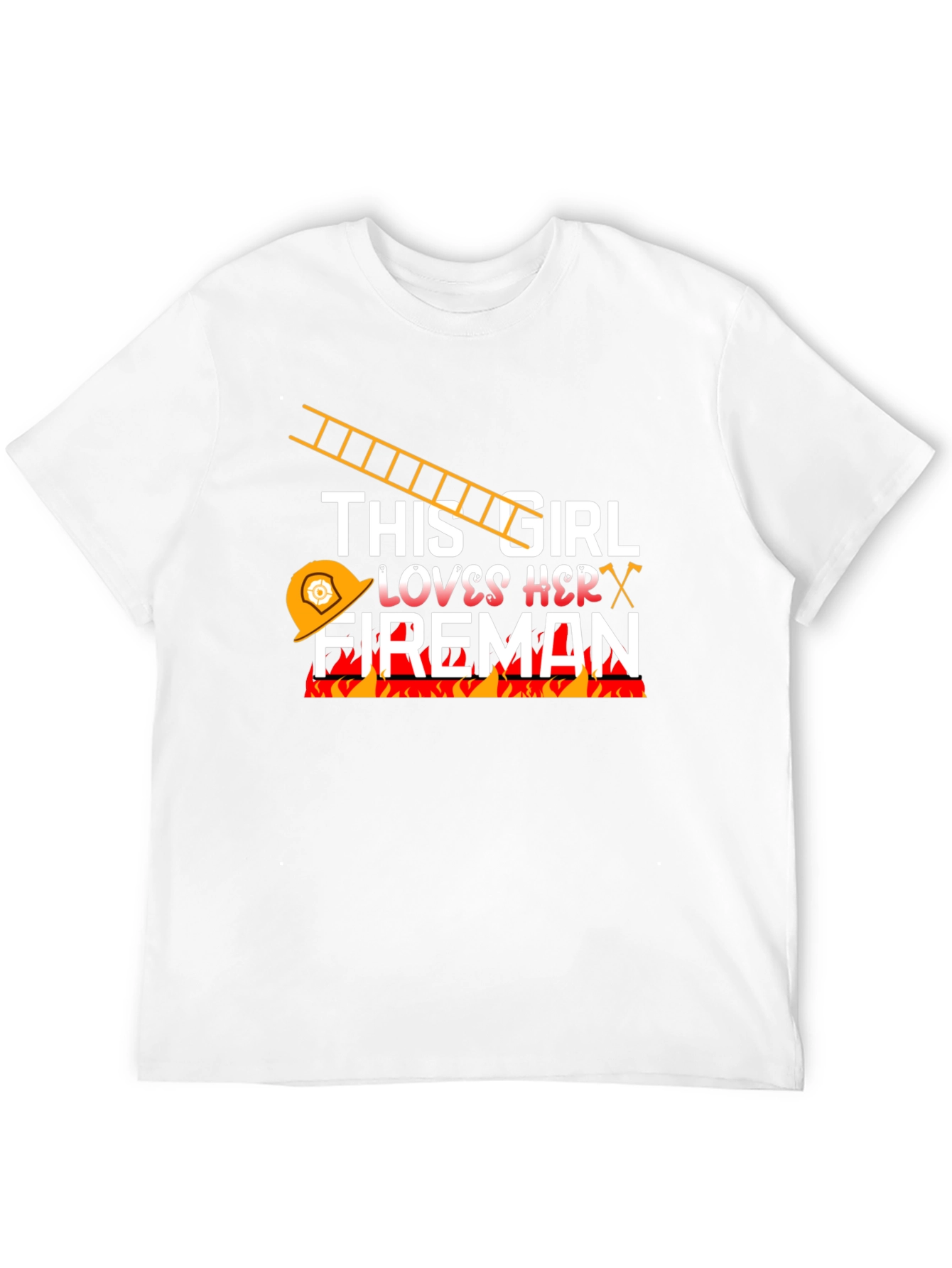 Firemans Girl T-Shirt