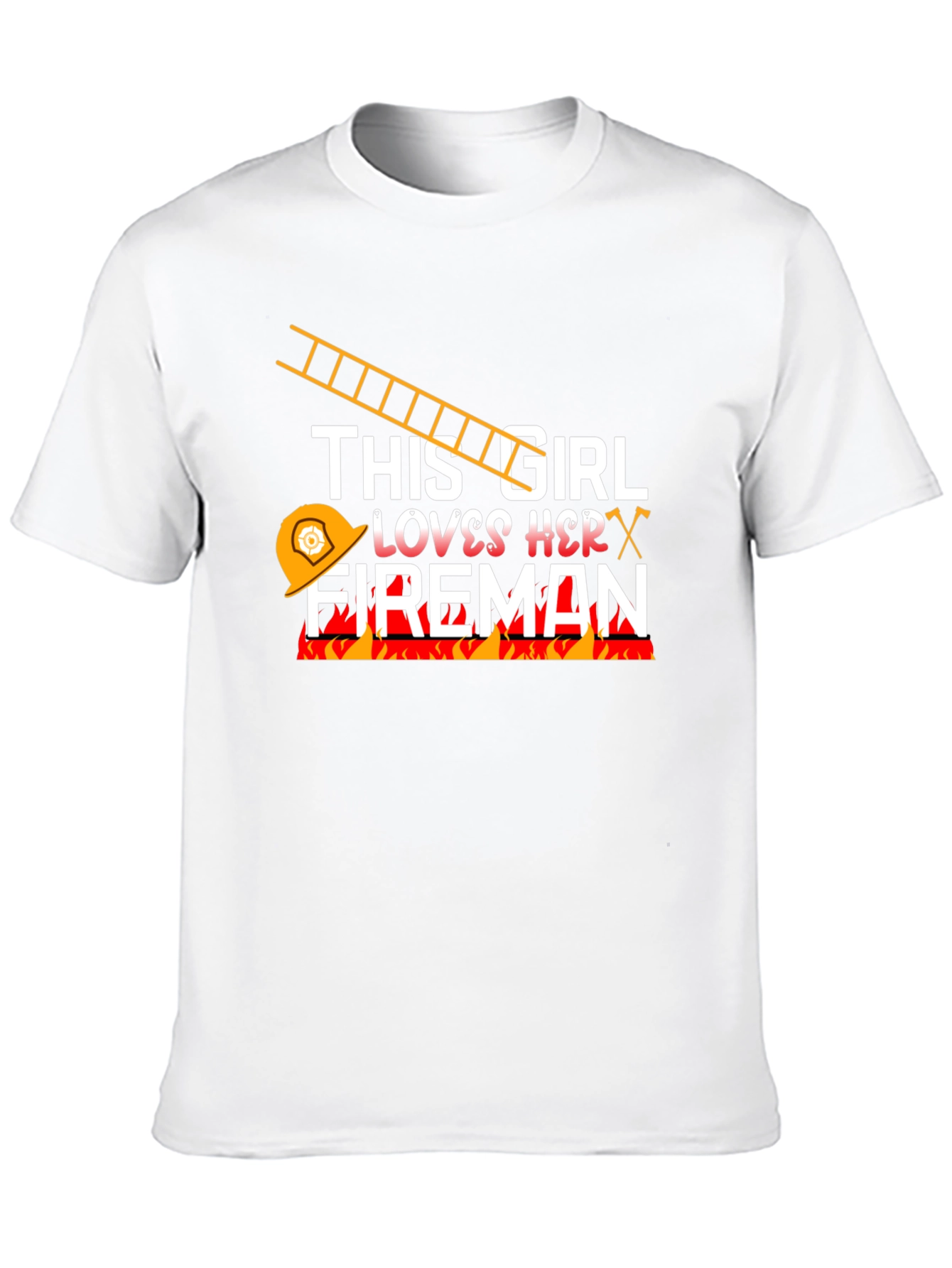 Firemans Girl T-Shirt
