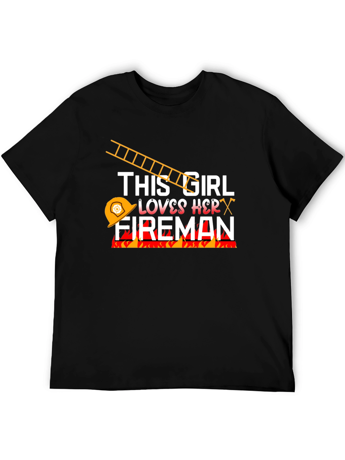 Firemans Girl T-Shirt