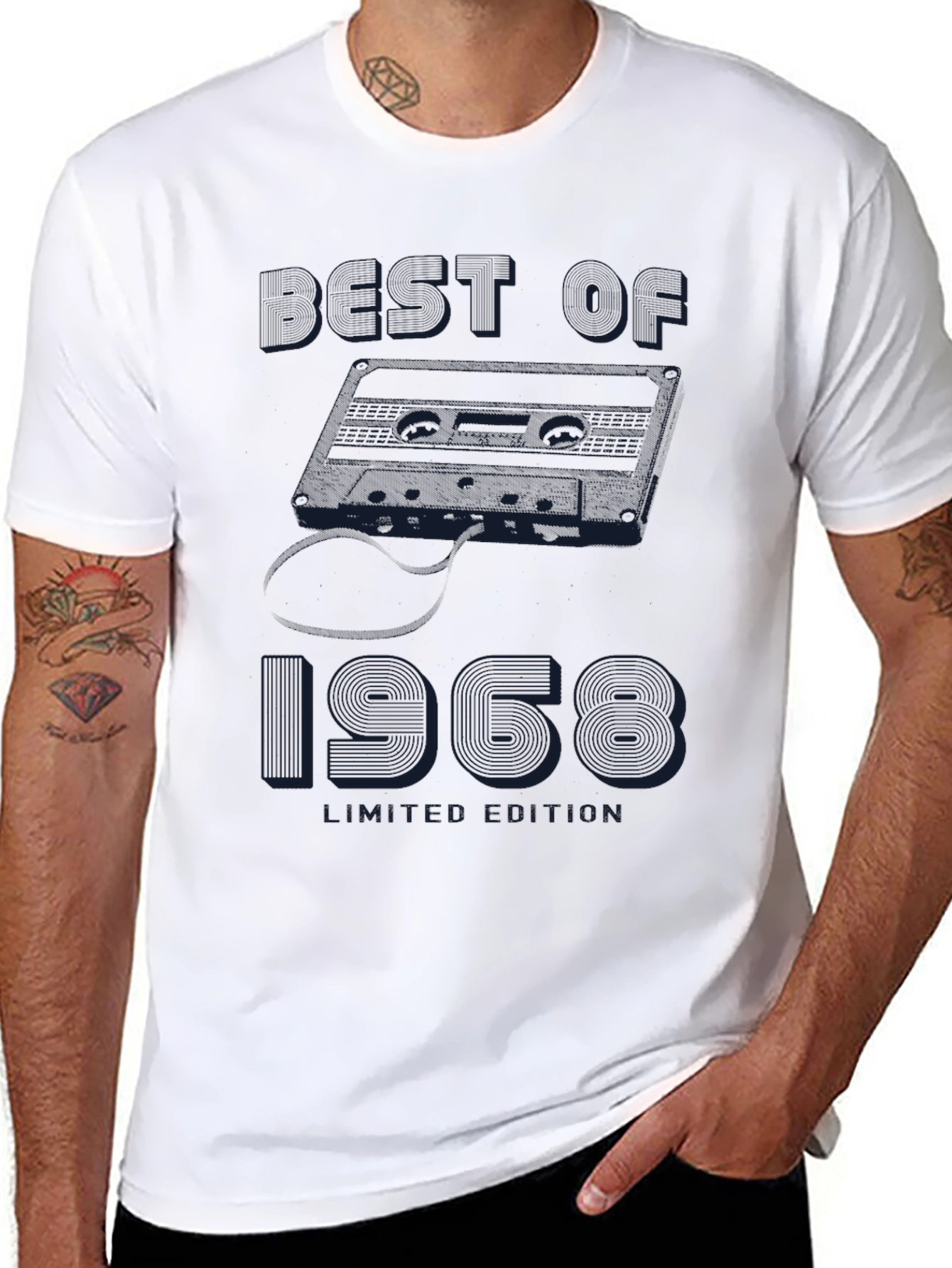 Best of 1968 Cassette Tape Limited Edition T-Shirt