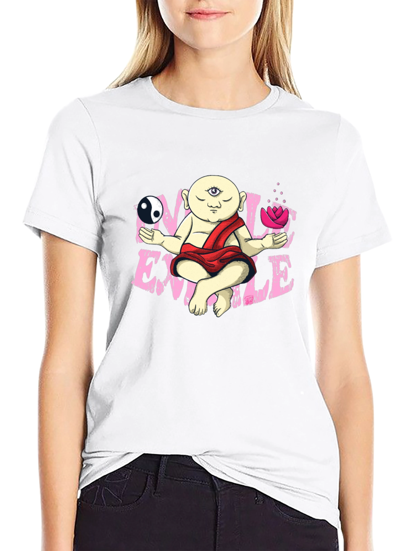 Enlightened Monk Graphic T-Shirt