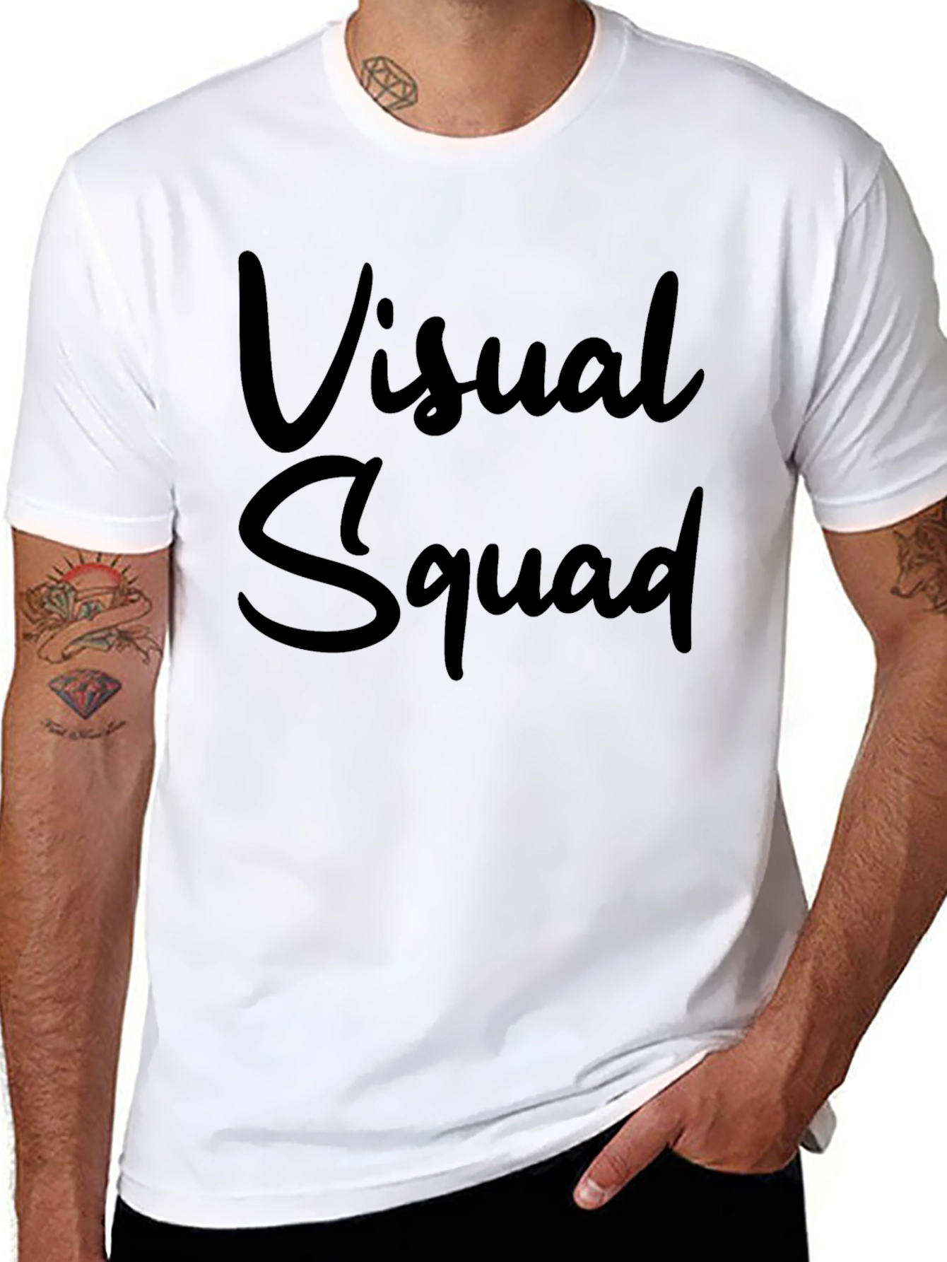 Visual Squad Graphic Print T-Shirt
