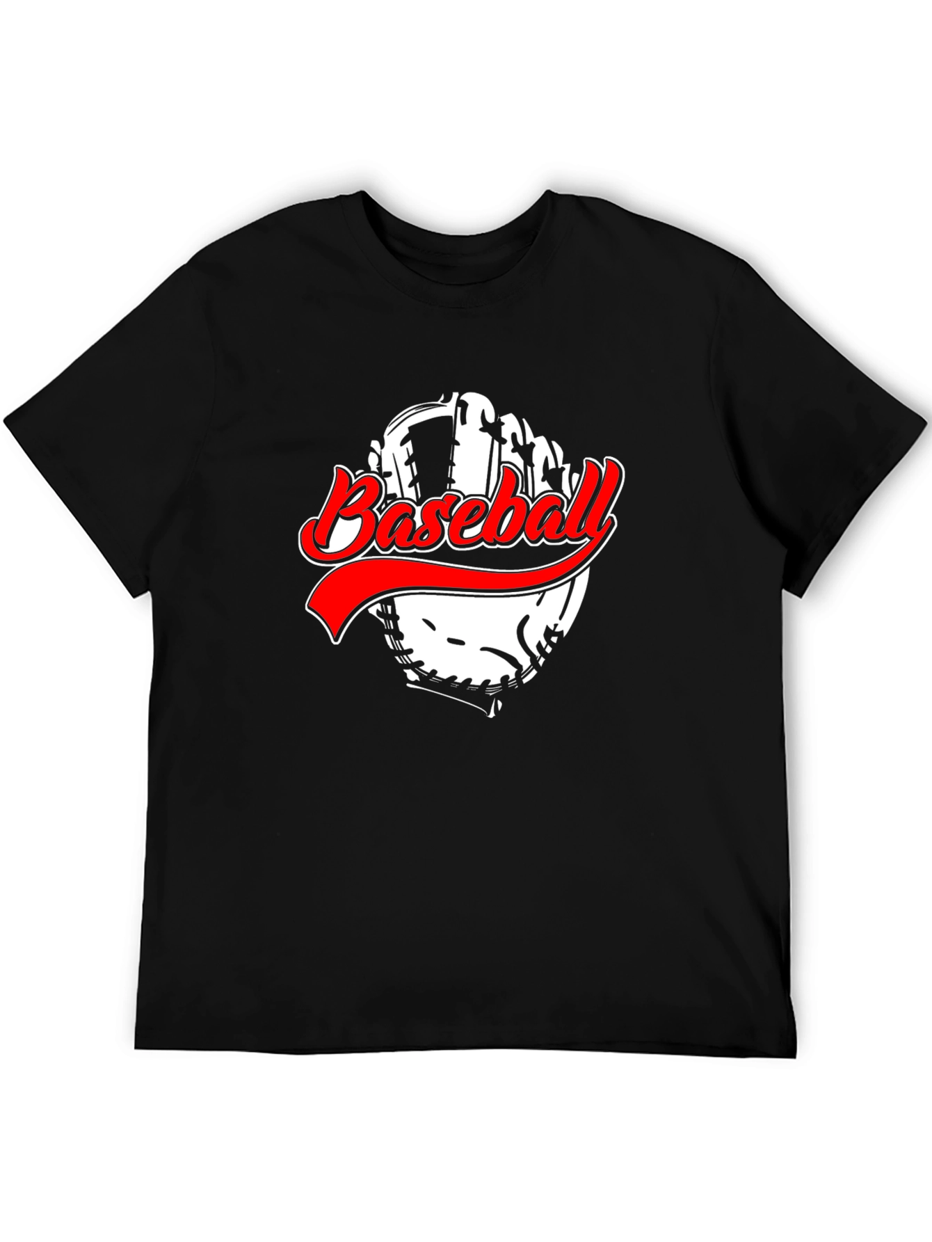 Baseball Glove Graphic T-Shirt
