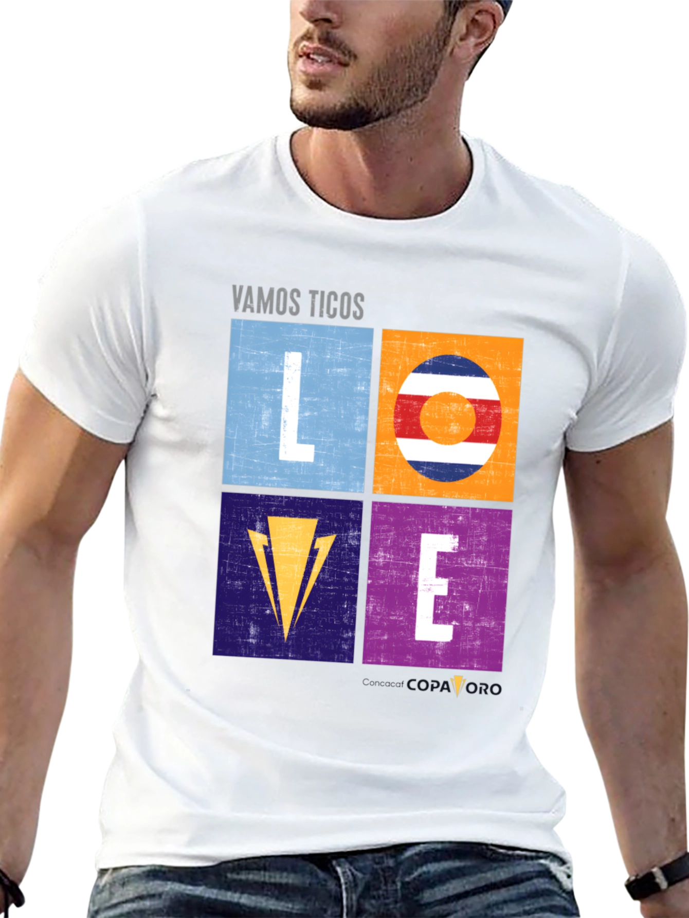 Vamos Ticos LOVE Graphic Tee