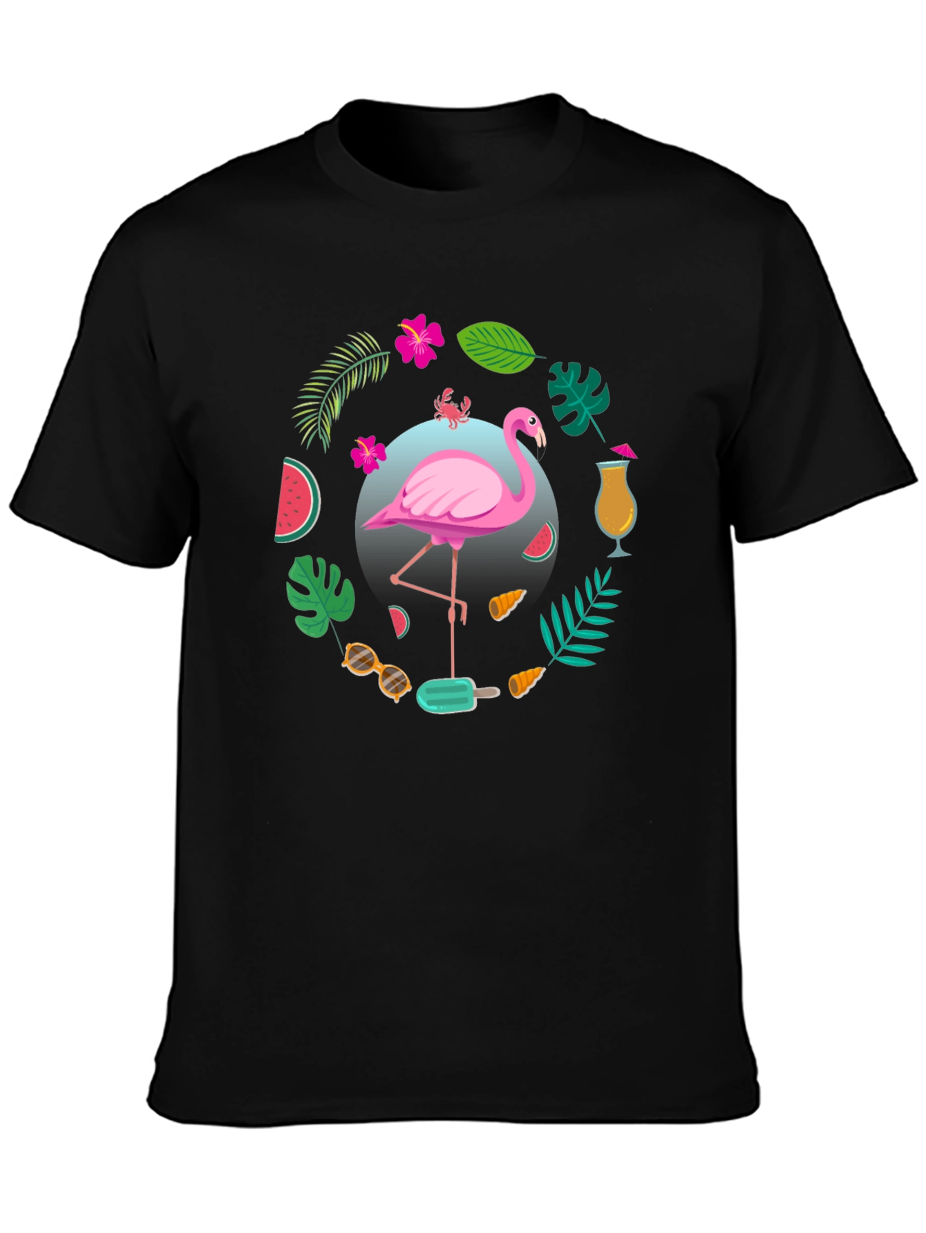 Tropical Flamingo T-Shirt