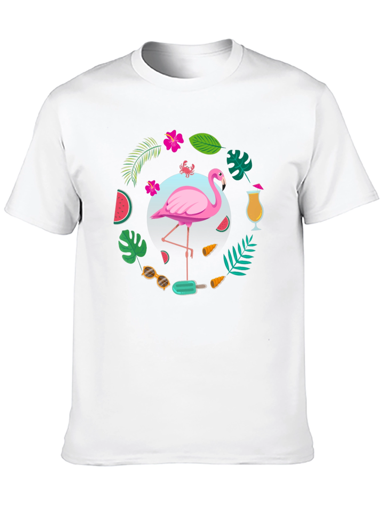 Tropical Flamingo T-Shirt