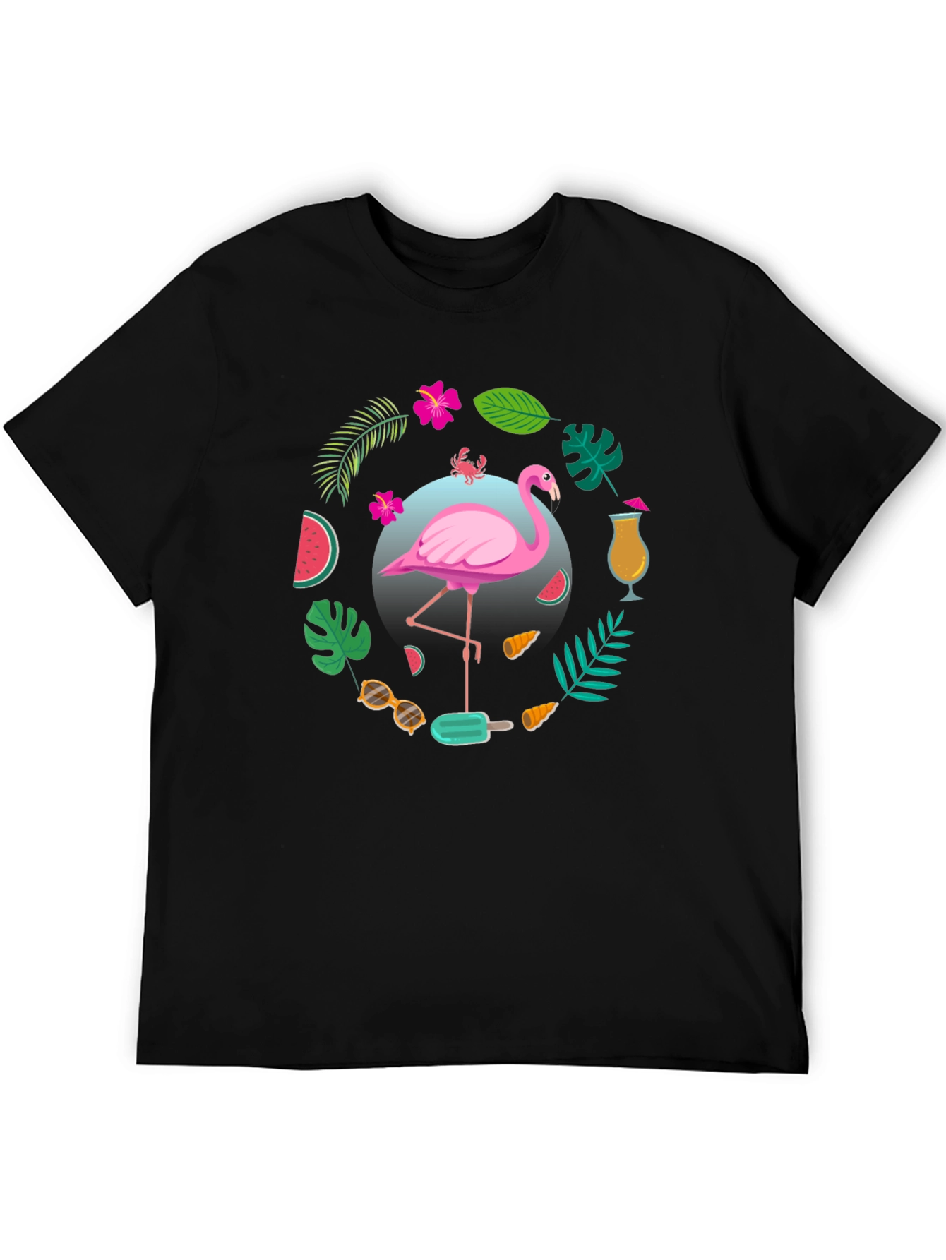 Tropical Flamingo T-Shirt