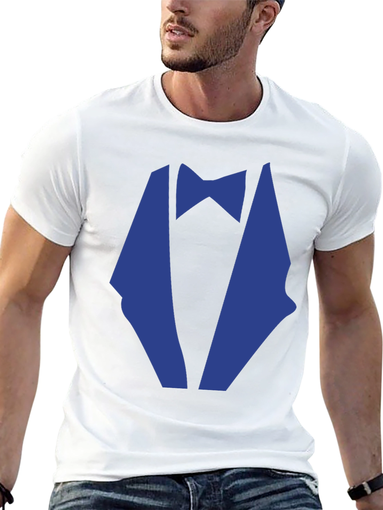 Tuxedo T-Shirt - Novelty Formal Wear Tee