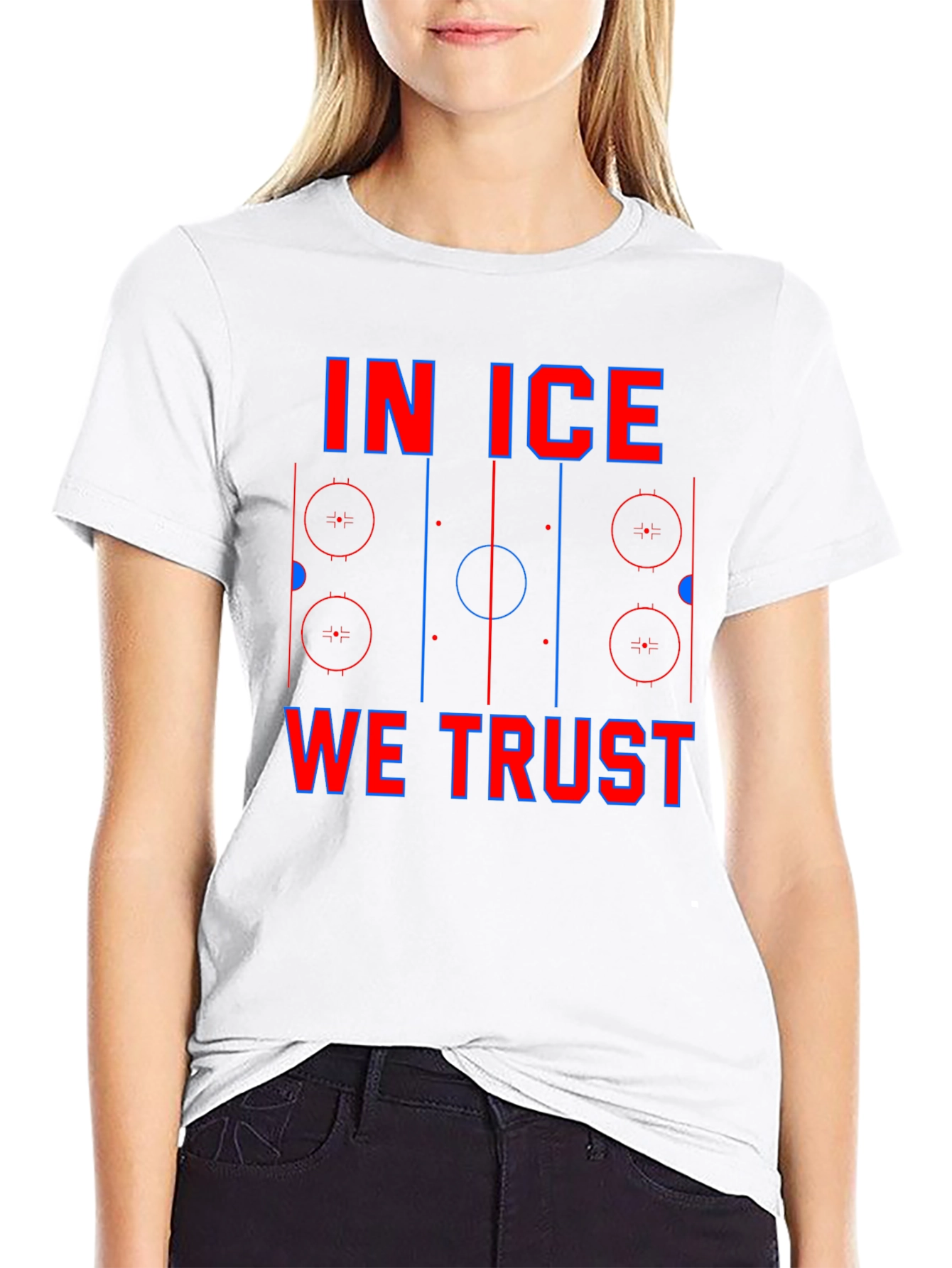 In Ice We Trust Hockey T-Shirt