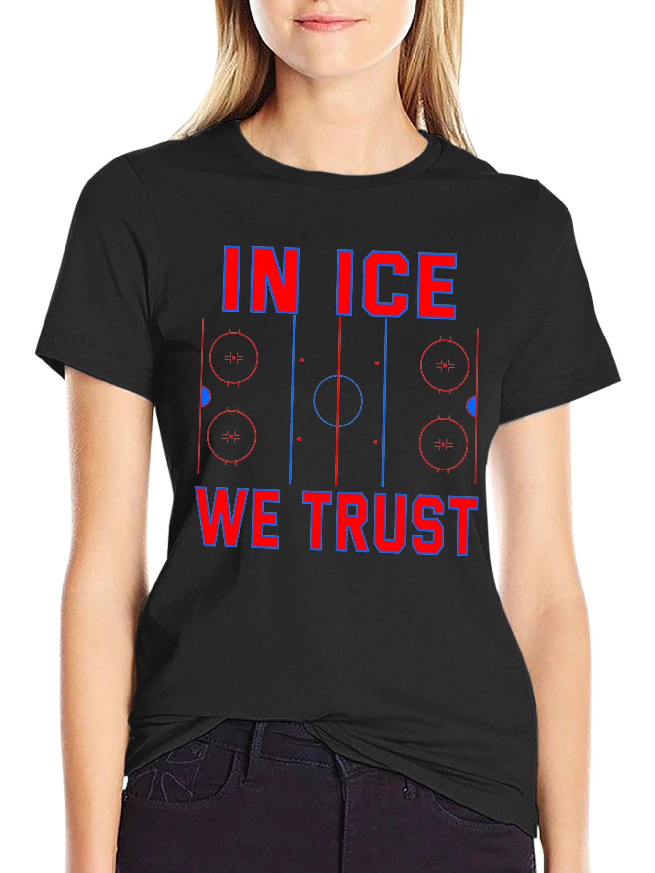 In Ice We Trust Hockey T-Shirt