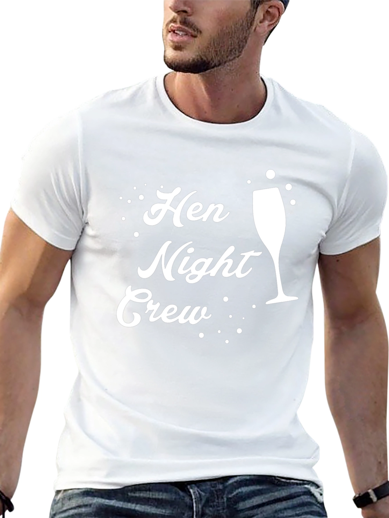 Hen Night Crew Black T-Shirt