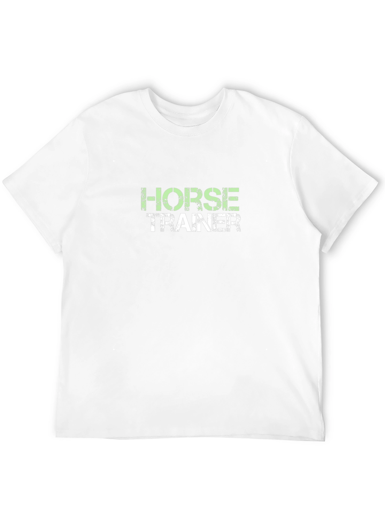 Horse Trainer T-Shirt - Black Cotton Tee