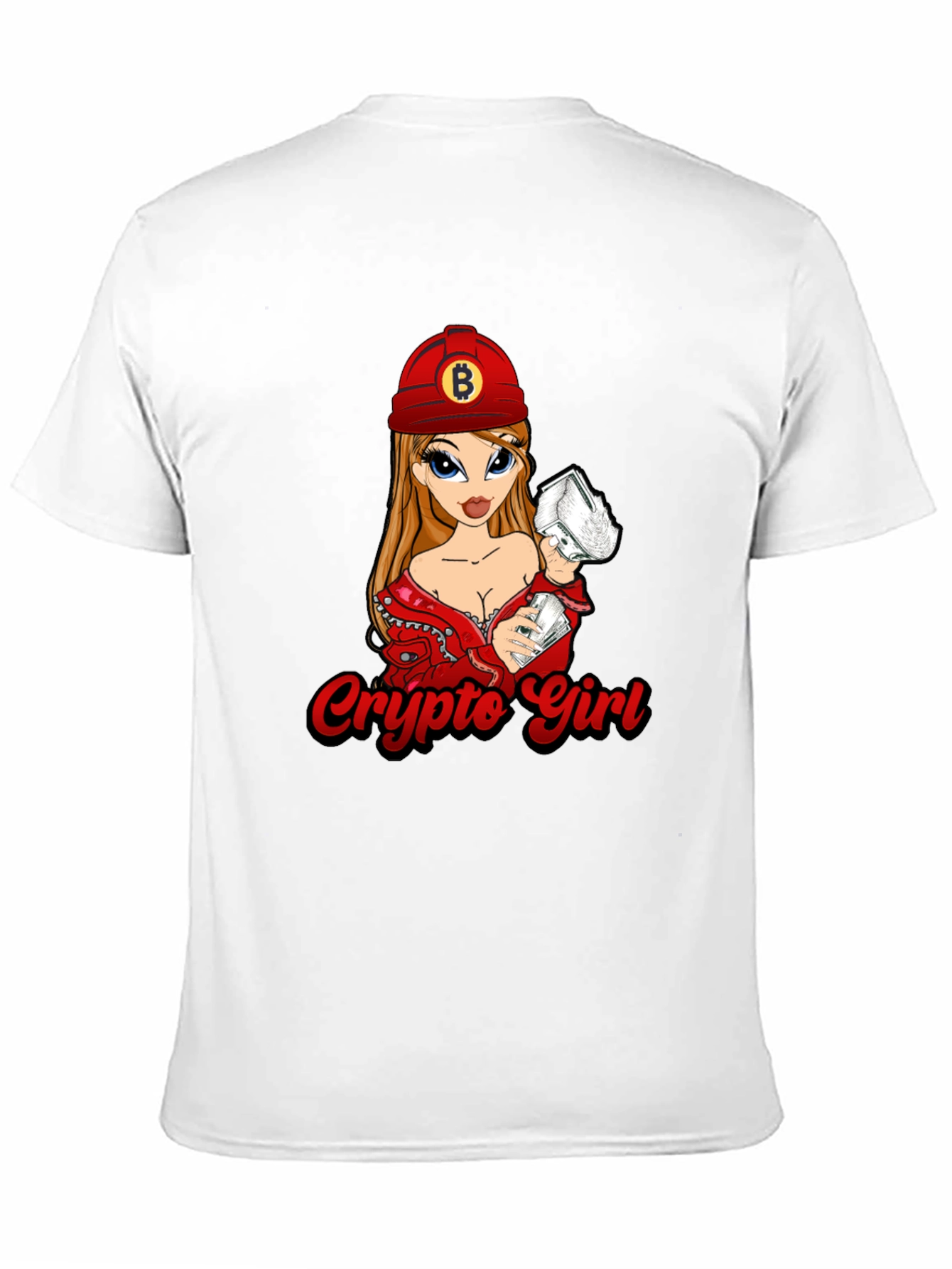 Crypto Girl Bitcoin T-Shirt