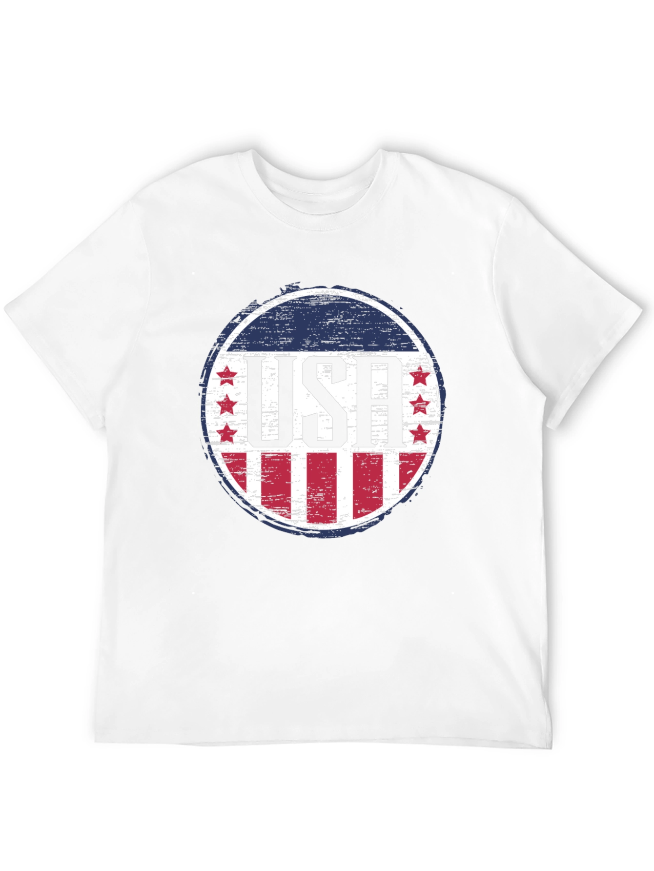 USA Patriotic Graphic T-Shirt