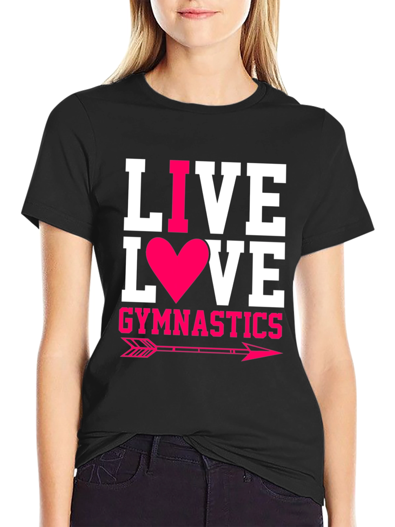 Live Love Gymnastics Graphic Tee