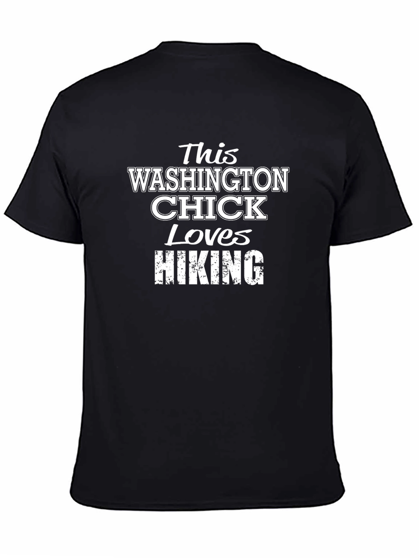 Washington Chick Hiking T-Shirt