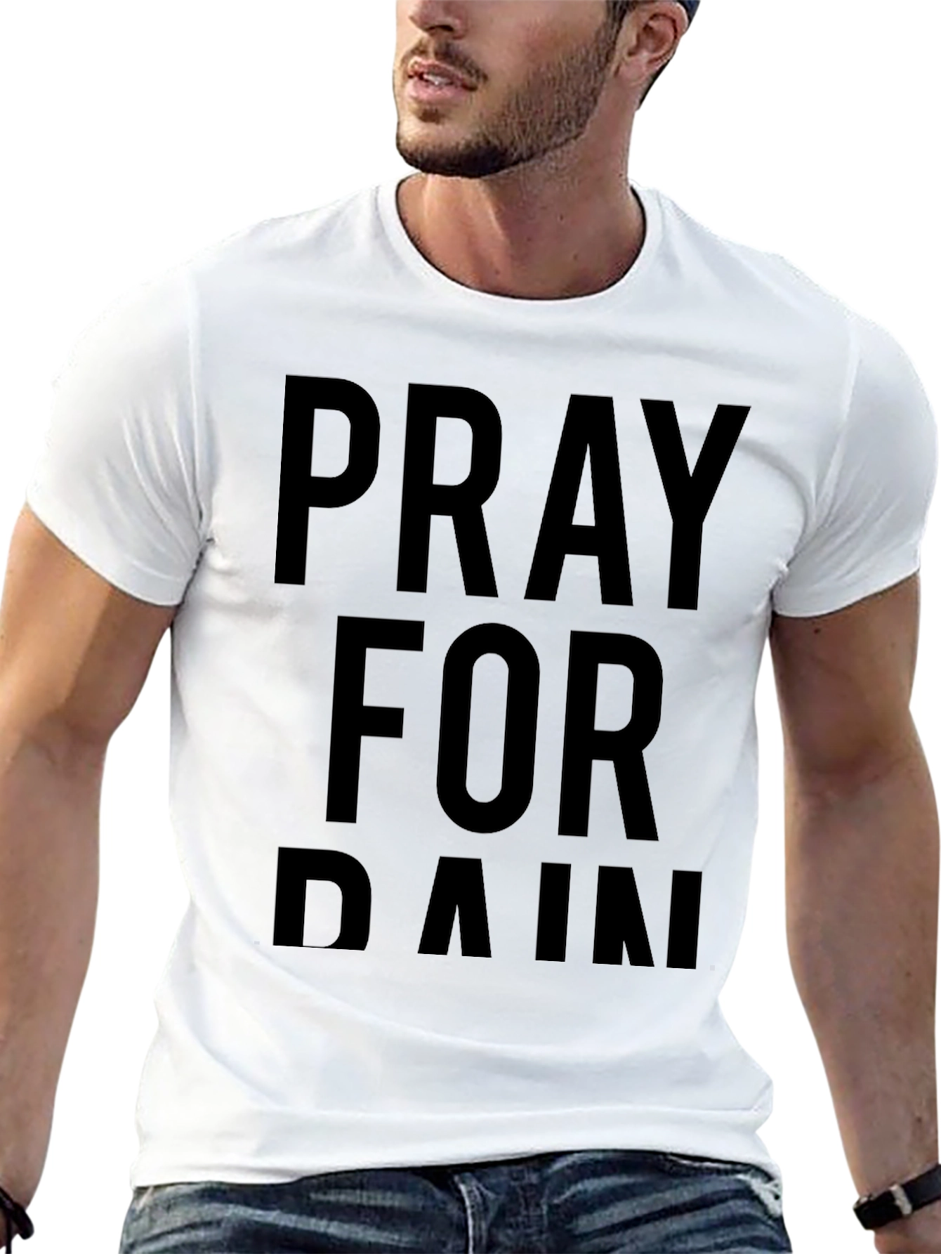 Pray for Rain Graphic T-Shirt