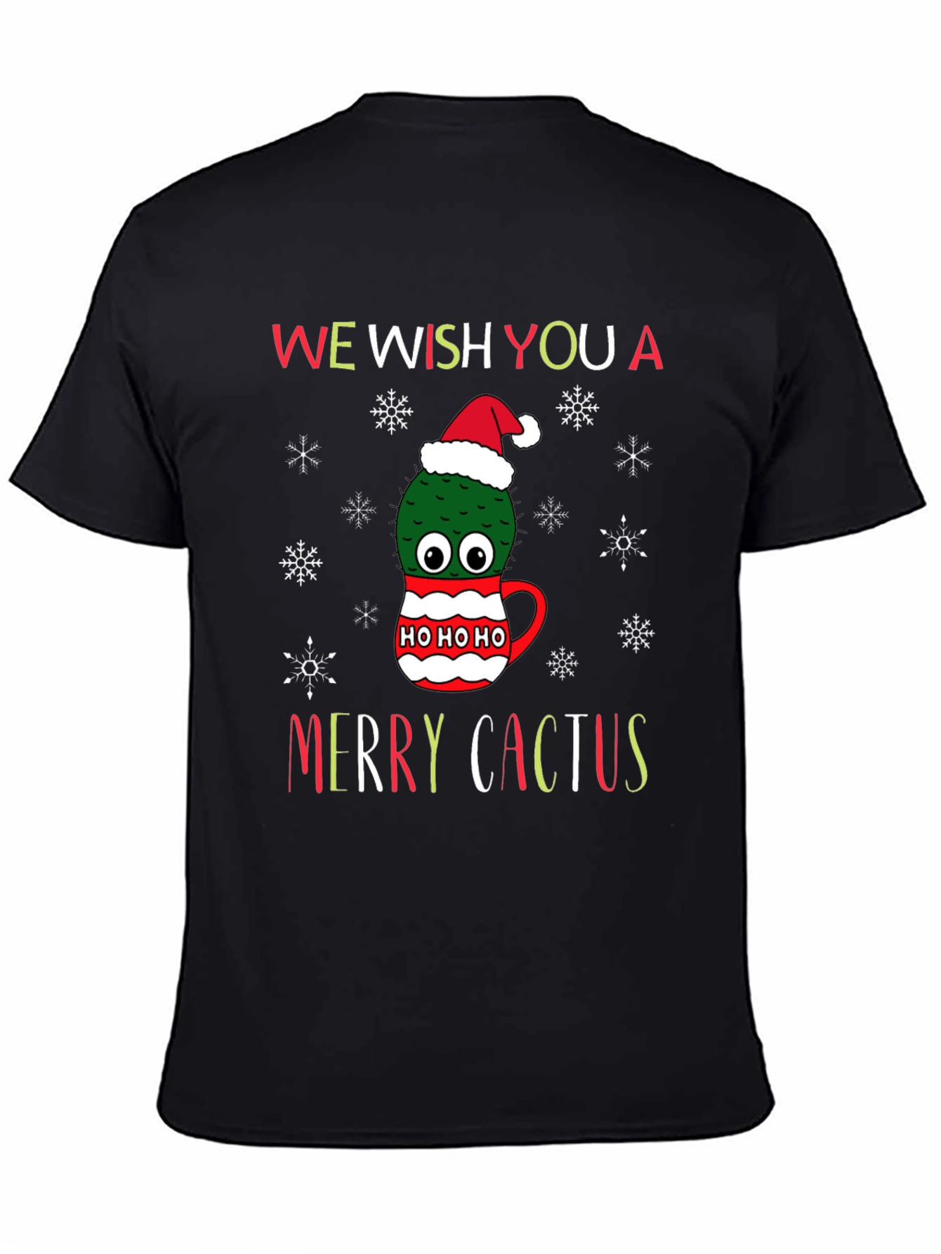 Merry Cactus Christmas T-Shirt