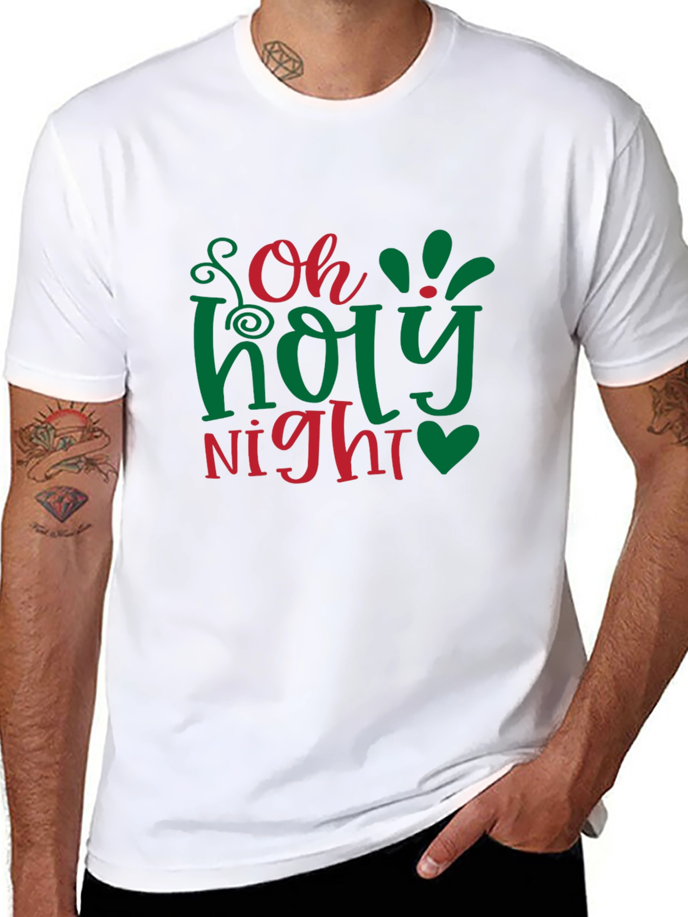 Oh Holy Night Christmas T-Shirt