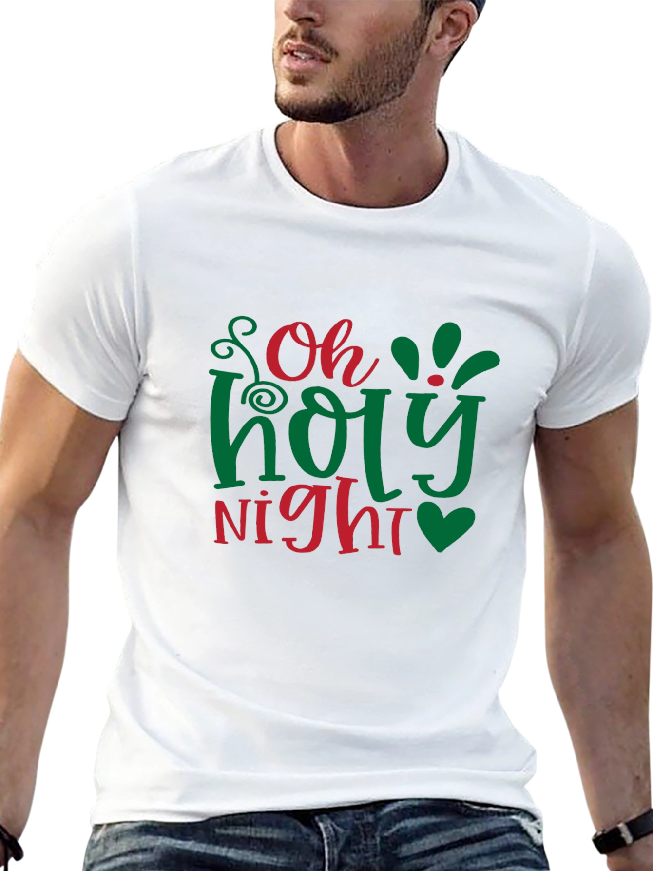 Oh Holy Night Christmas T-Shirt