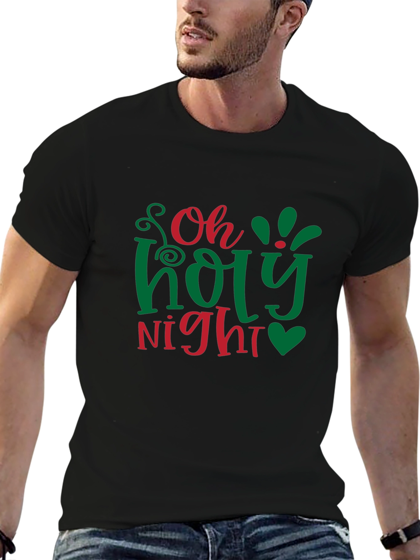 Oh Holy Night Christmas T-Shirt