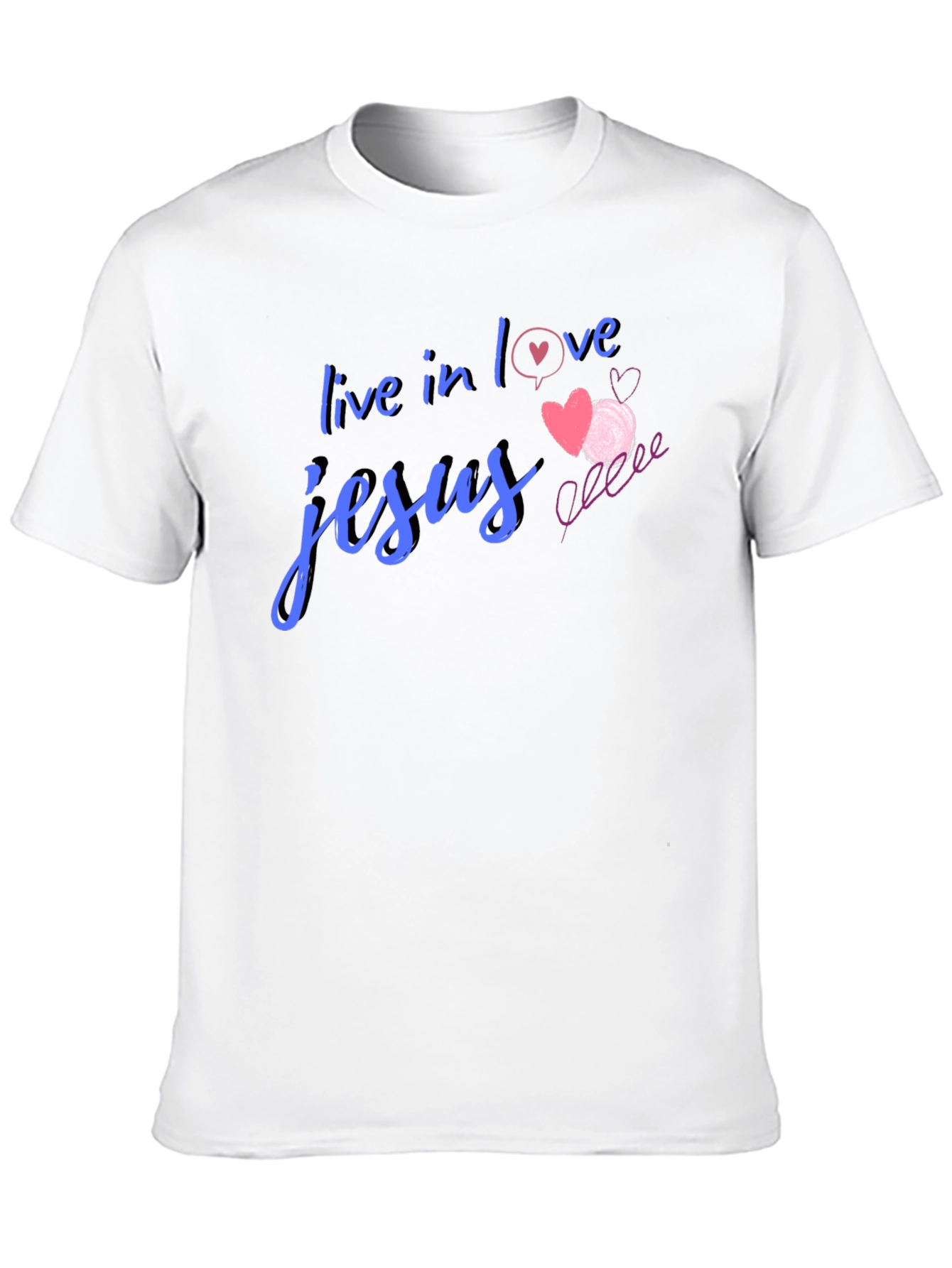 Live in Love Jesus T-Shirt - Christian Apparel