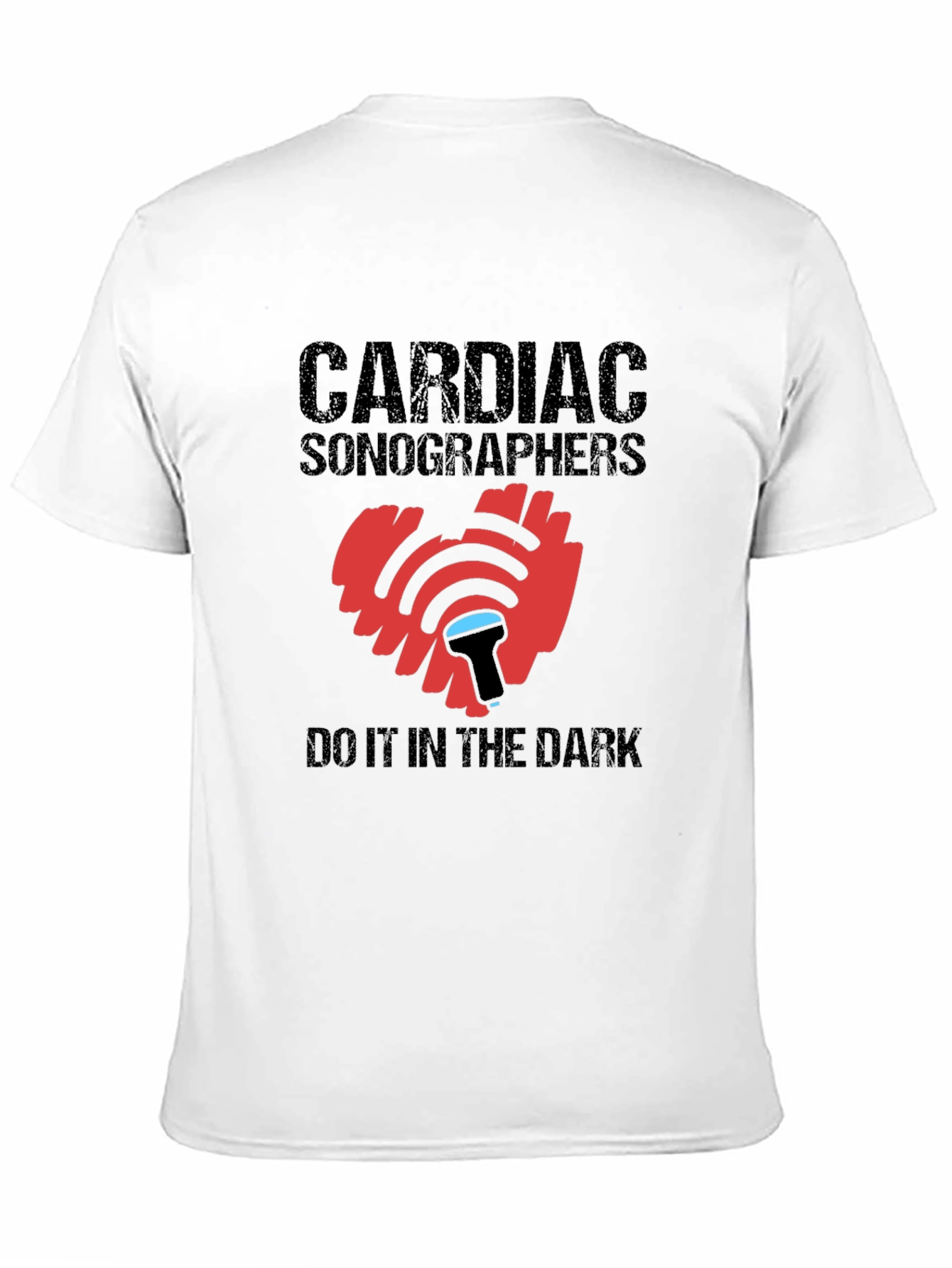 Cardiac Sonographer T-Shirt Heart Ultrasound Tee