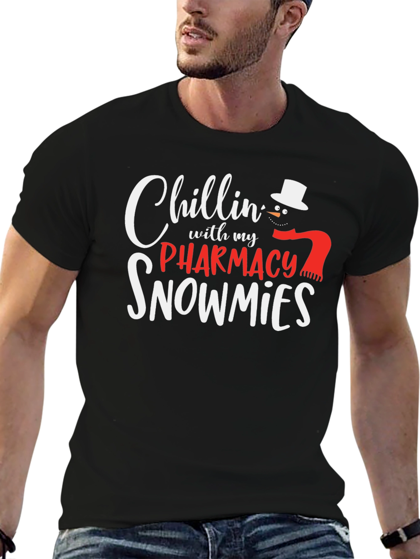 Chillin with My Pharmacy Snowmies T-Shirt