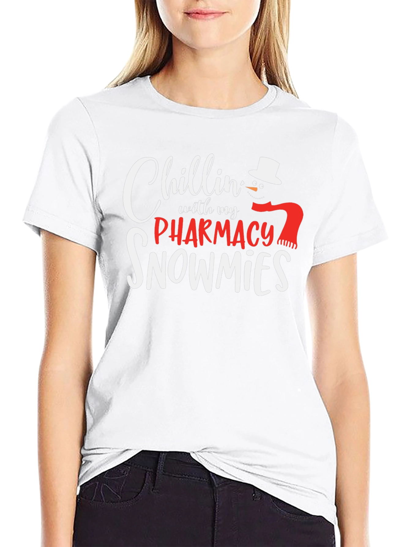 Chillin with My Pharmacy Snowmies T-Shirt
