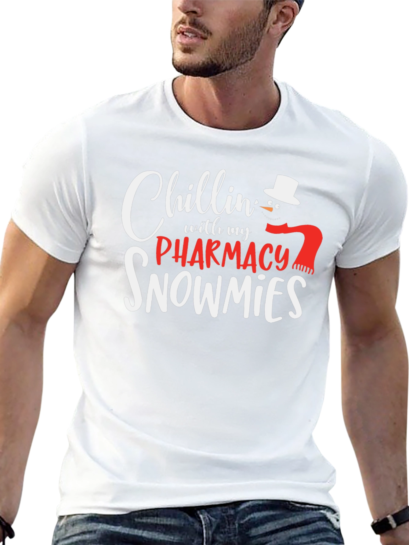 Chillin with My Pharmacy Snowmies T-Shirt