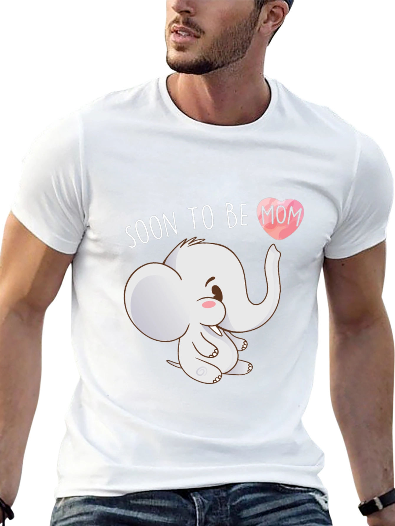 Soon to Be Mom Elephant T-Shirt