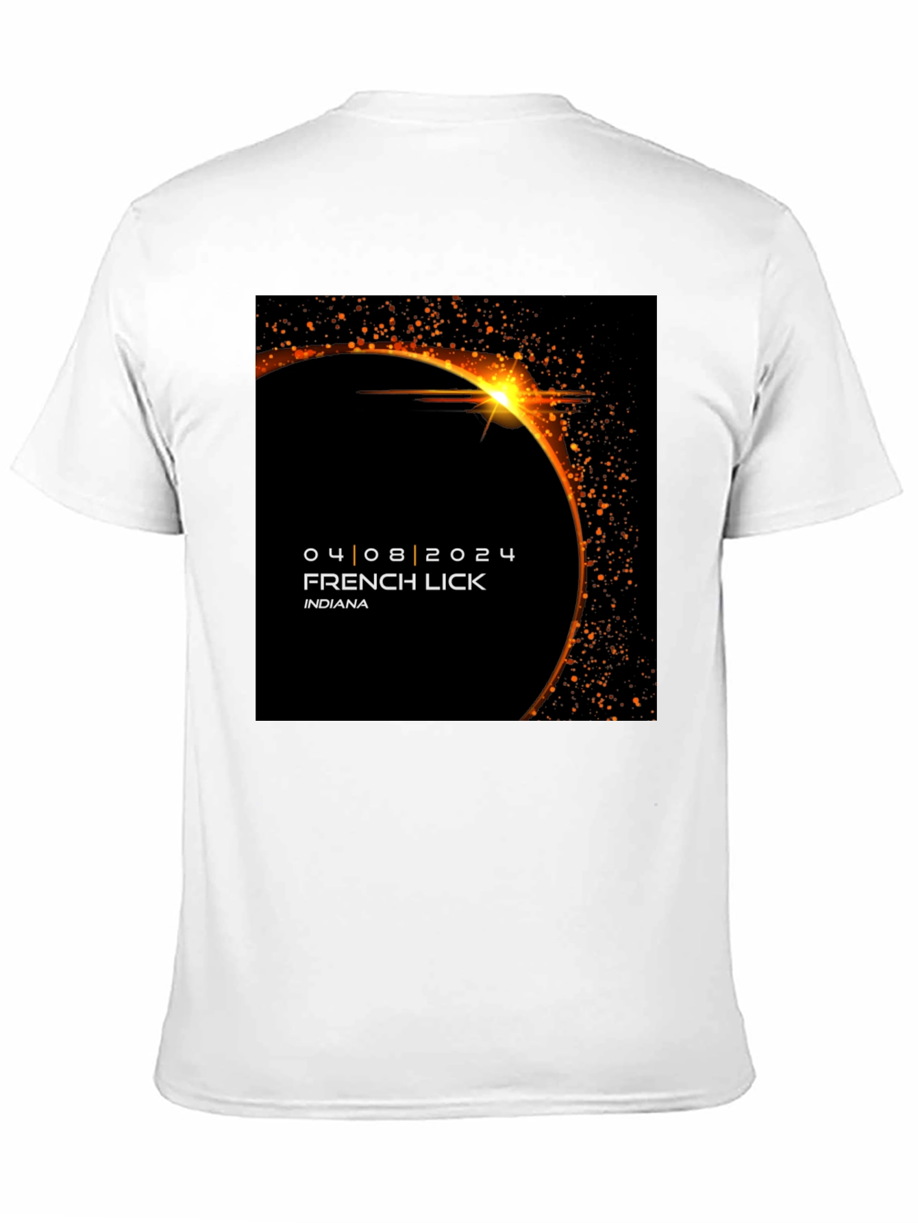 Total Solar Eclipse 2024 T-Shirt French Lick Indiana